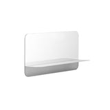 Horizon Mirror: Rectangular + Horizontal + Stainless Steel