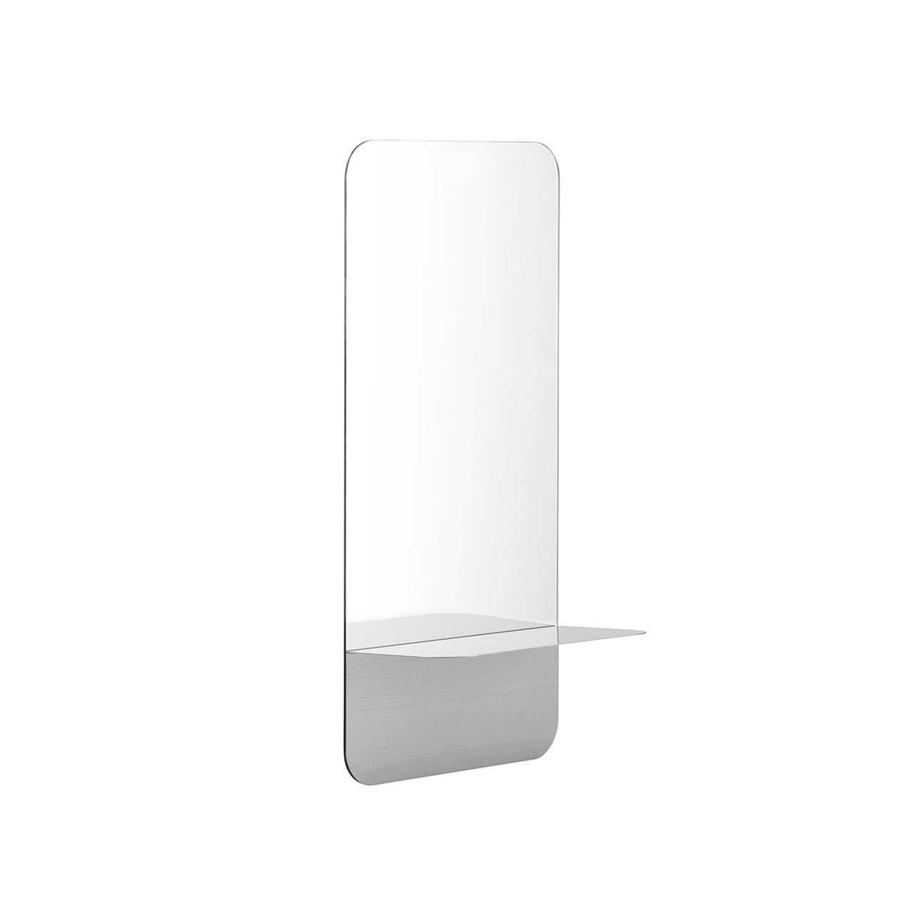 Horizon Mirror Collection: Rectangular + Vertical + Stainless Steel