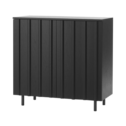 Rib Cabinet: Soft Black