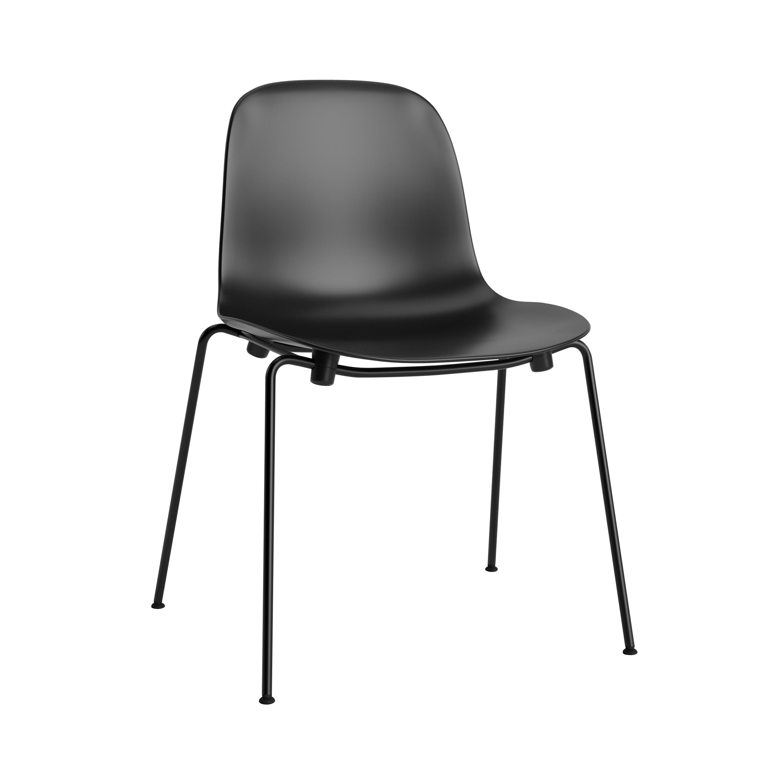 Form Stacking Chair: Black