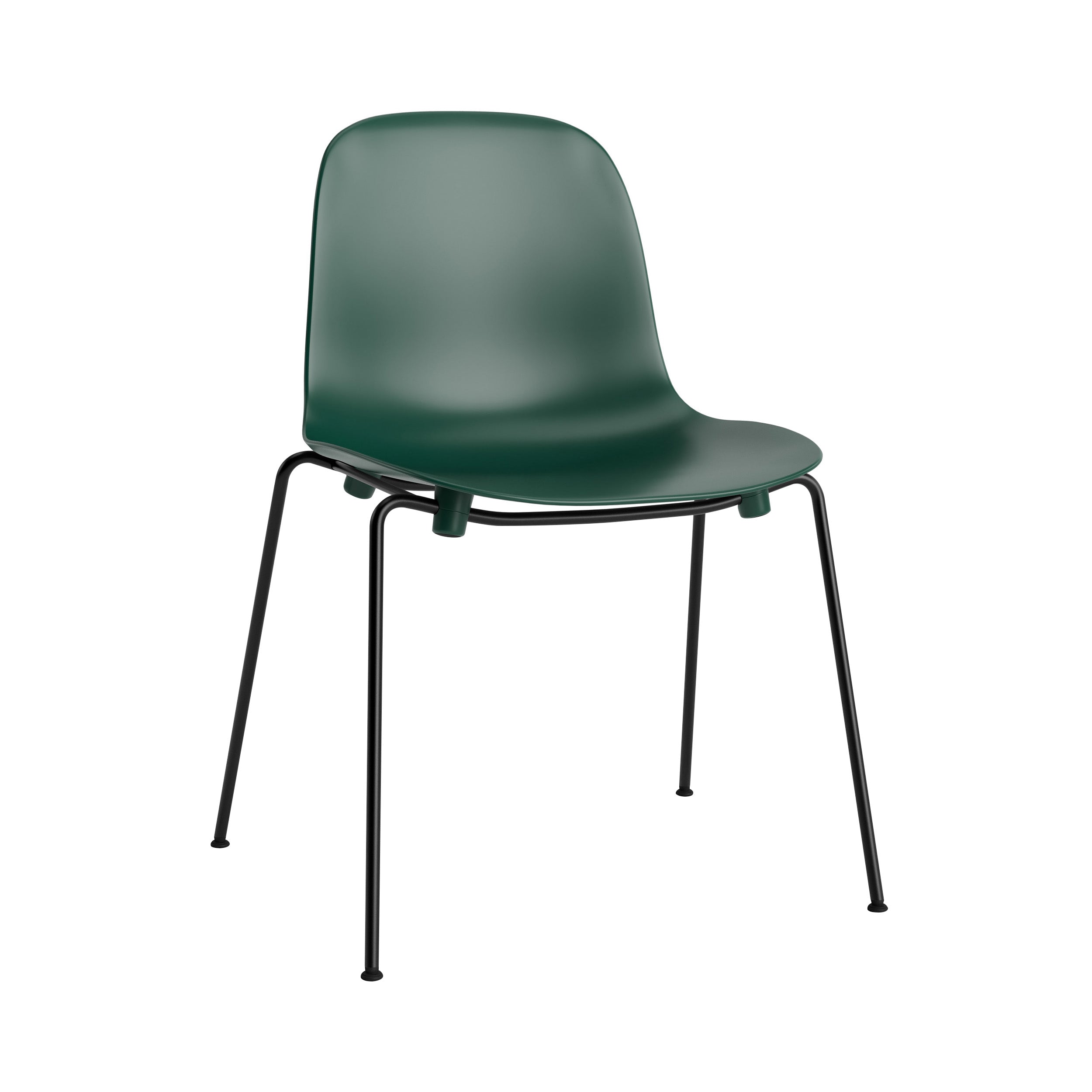 Form Stacking Chair: Green