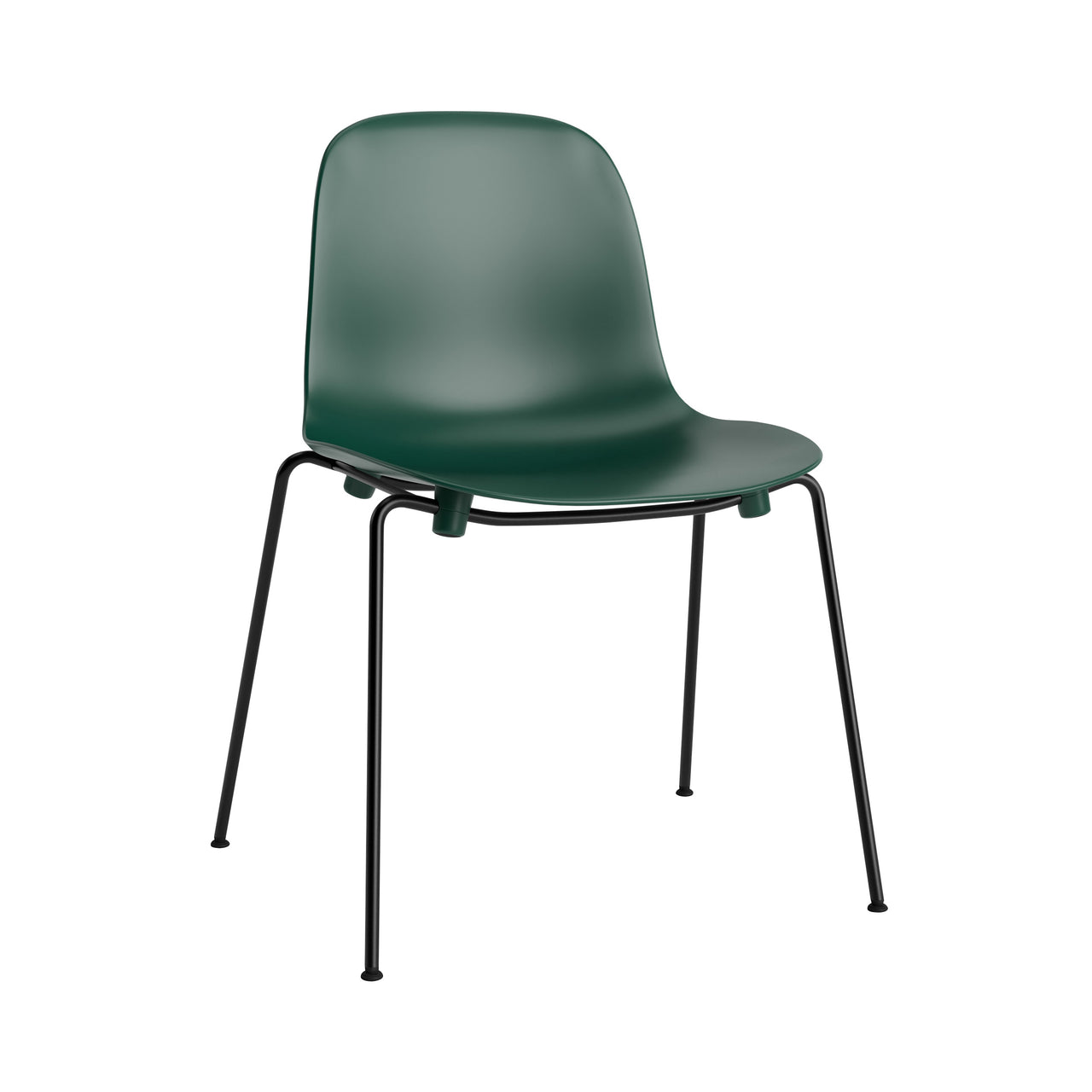 Form Stacking Chair: Green