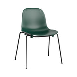 Form Stacking Chair: Green