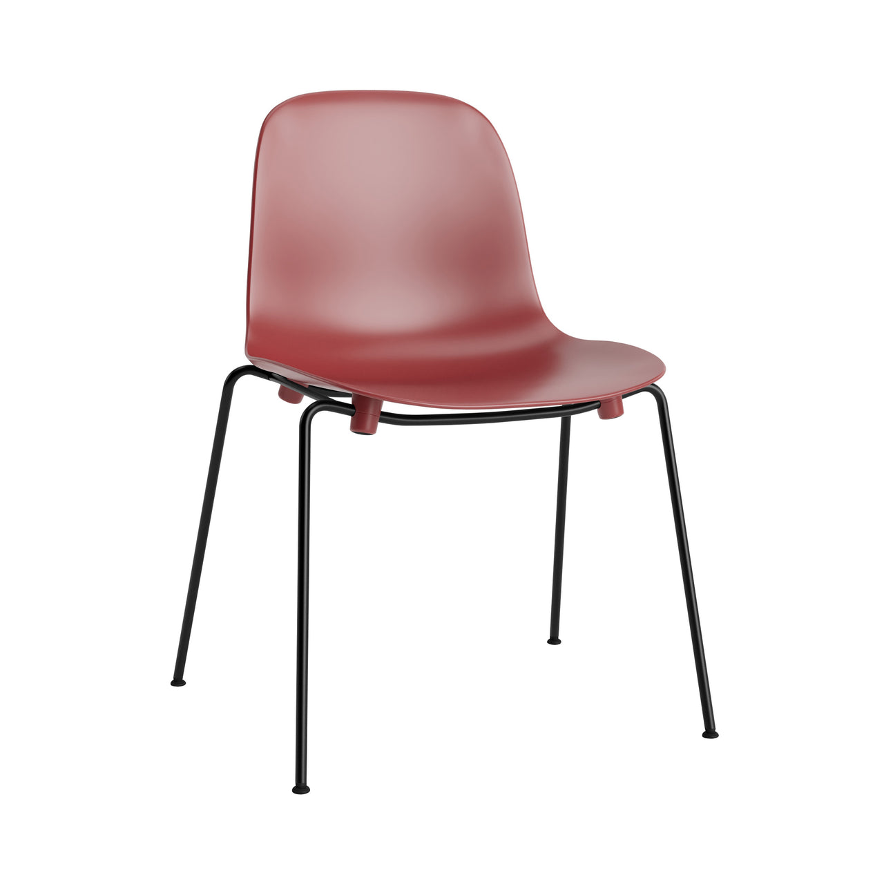 Form Stacking Chair: Red