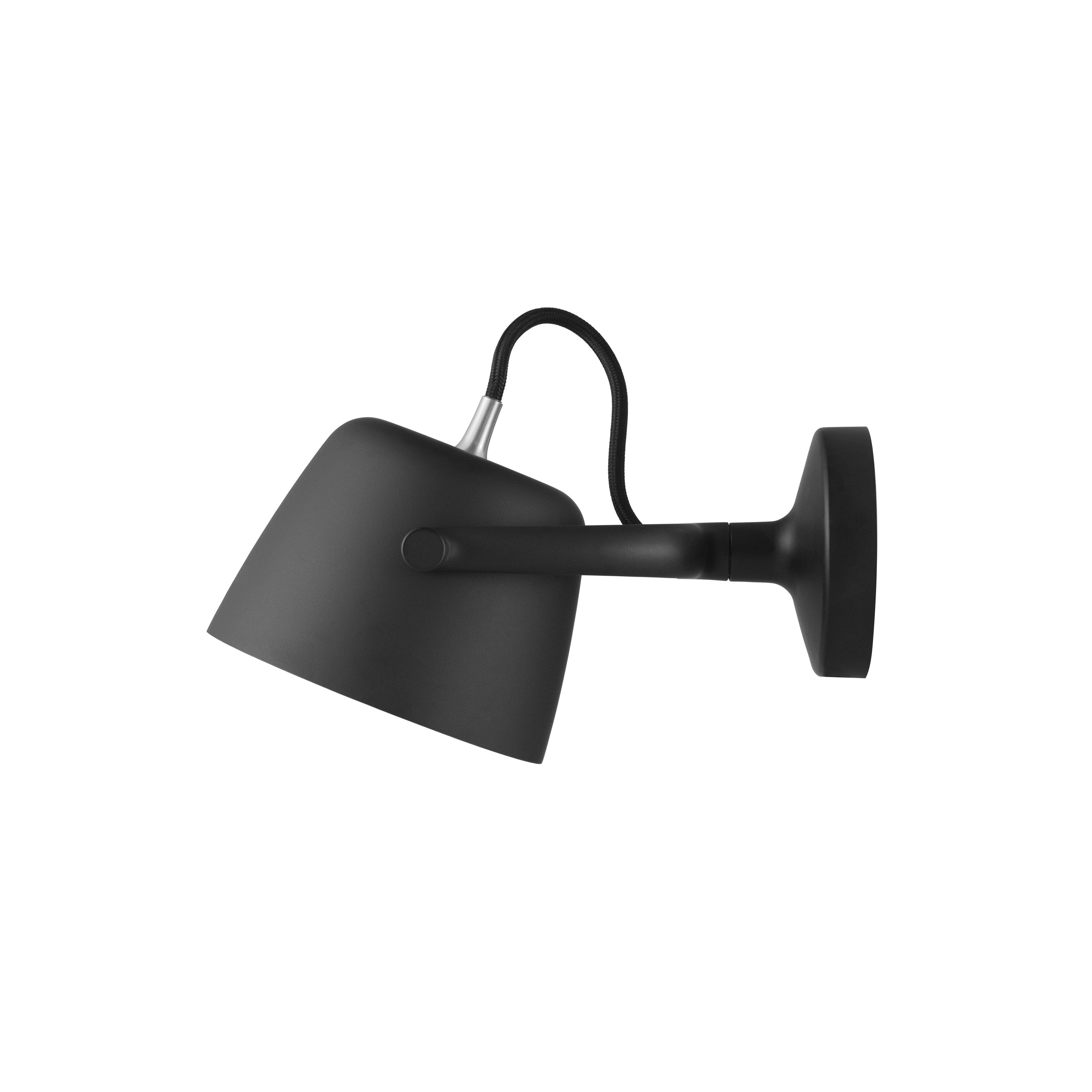 Tub Wall Lamp: Black