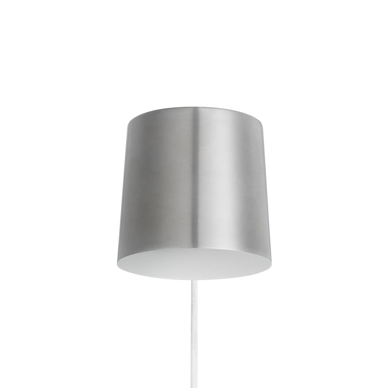 Rise Wall Lamp: Plug-in + Stainless Steel