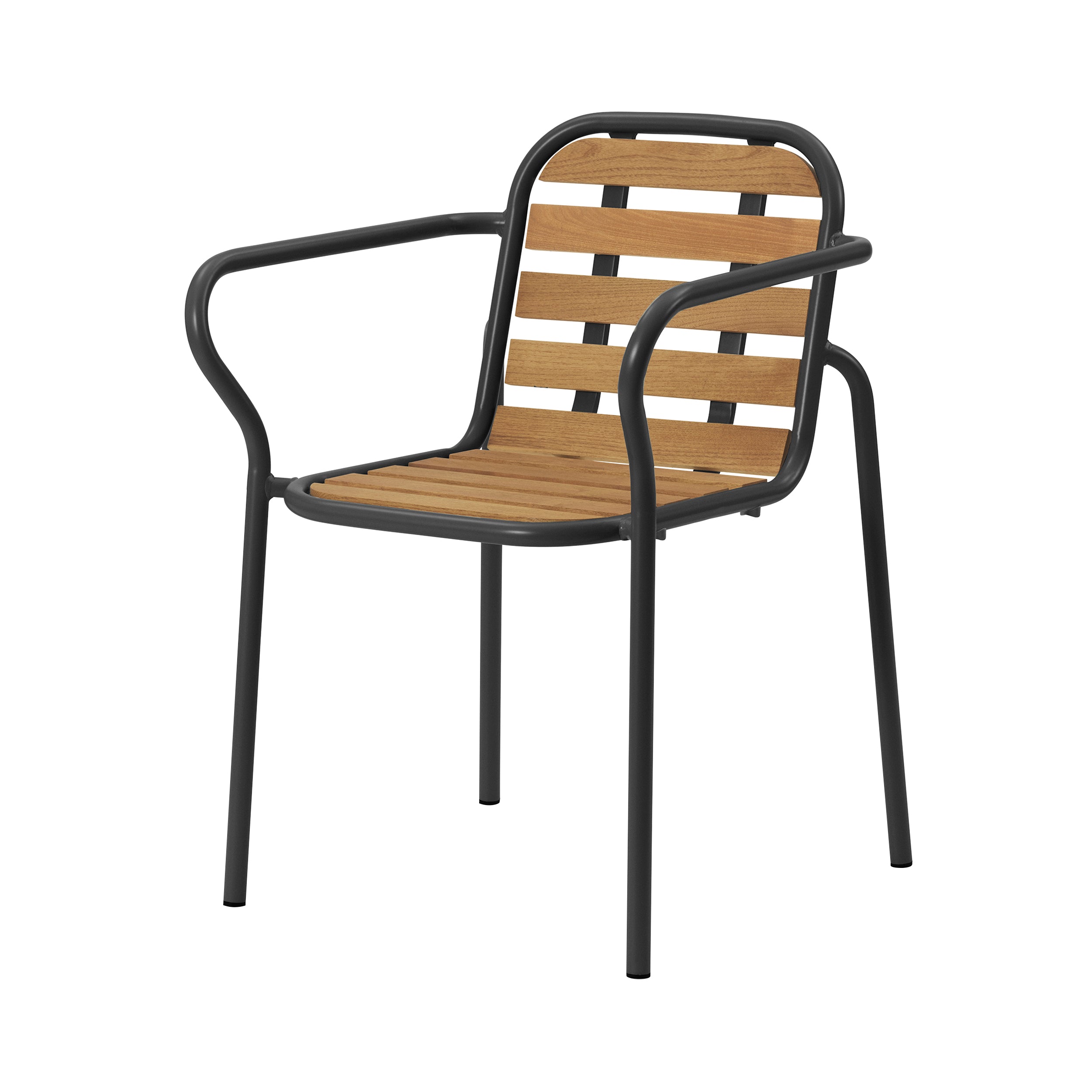 Vig Stacking Armchair: Black