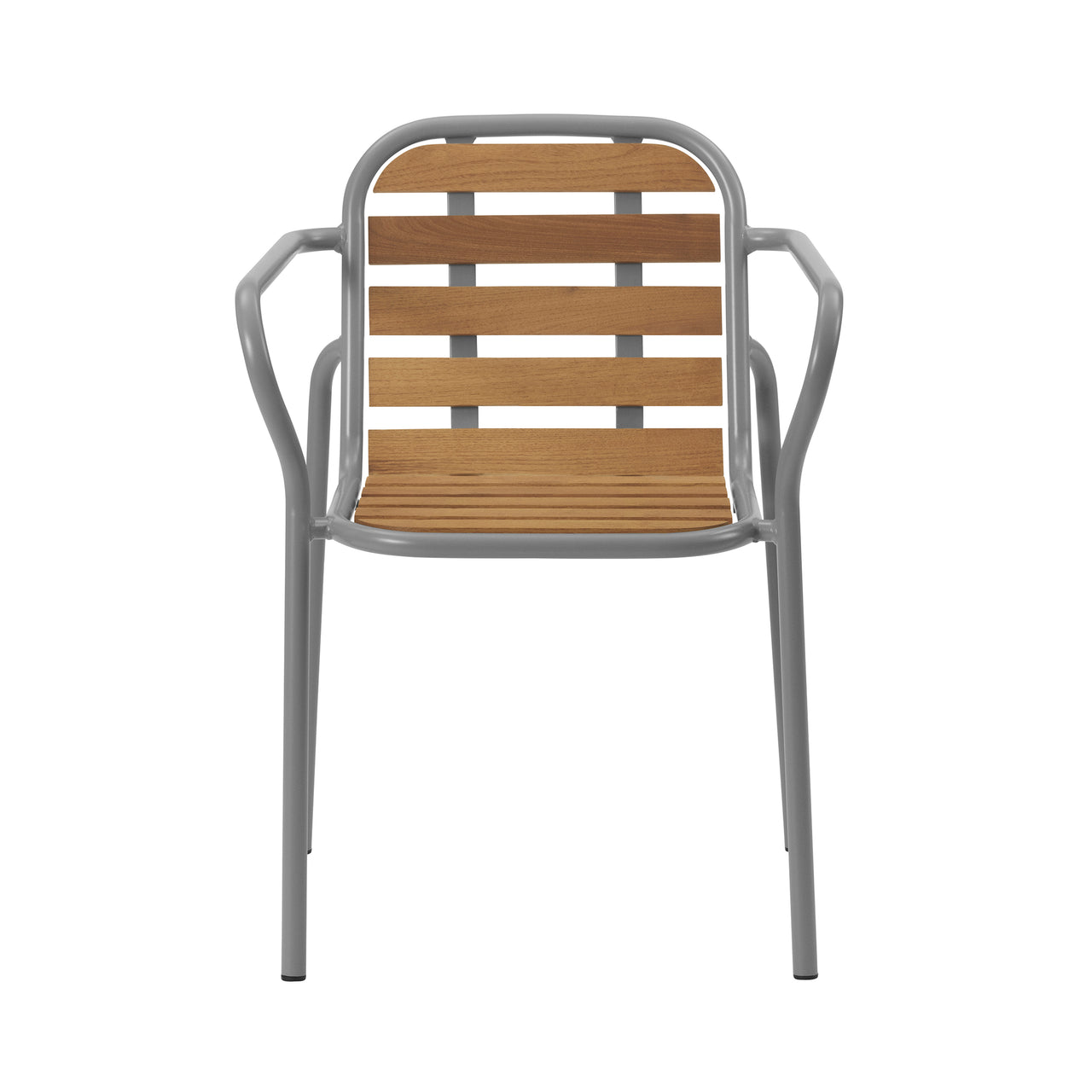 Vig Stacking Armchair: Grey