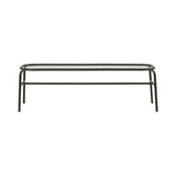 Vig Stacking Bench: Dark Green + Without Cushion