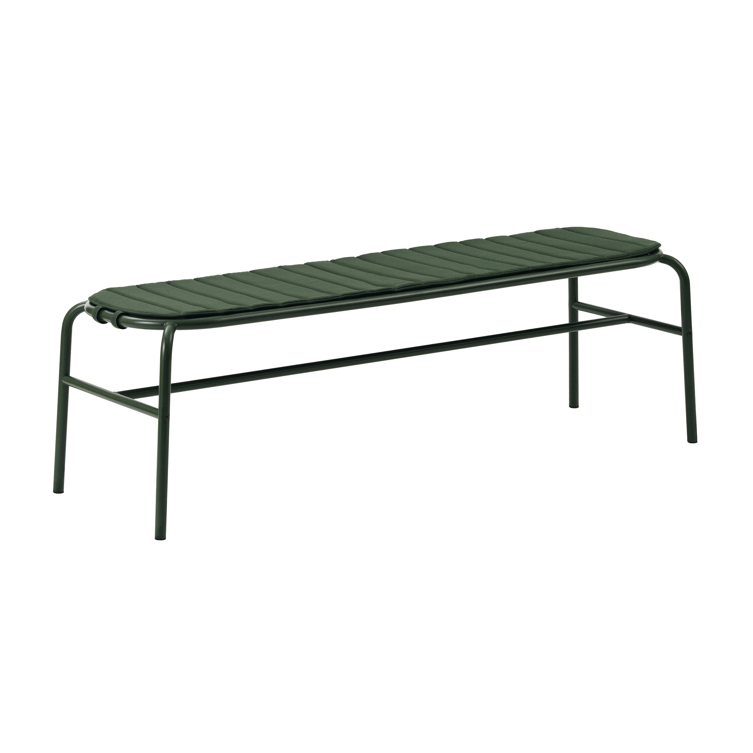 Vig Stacking Bench: Green + With Green Cushion