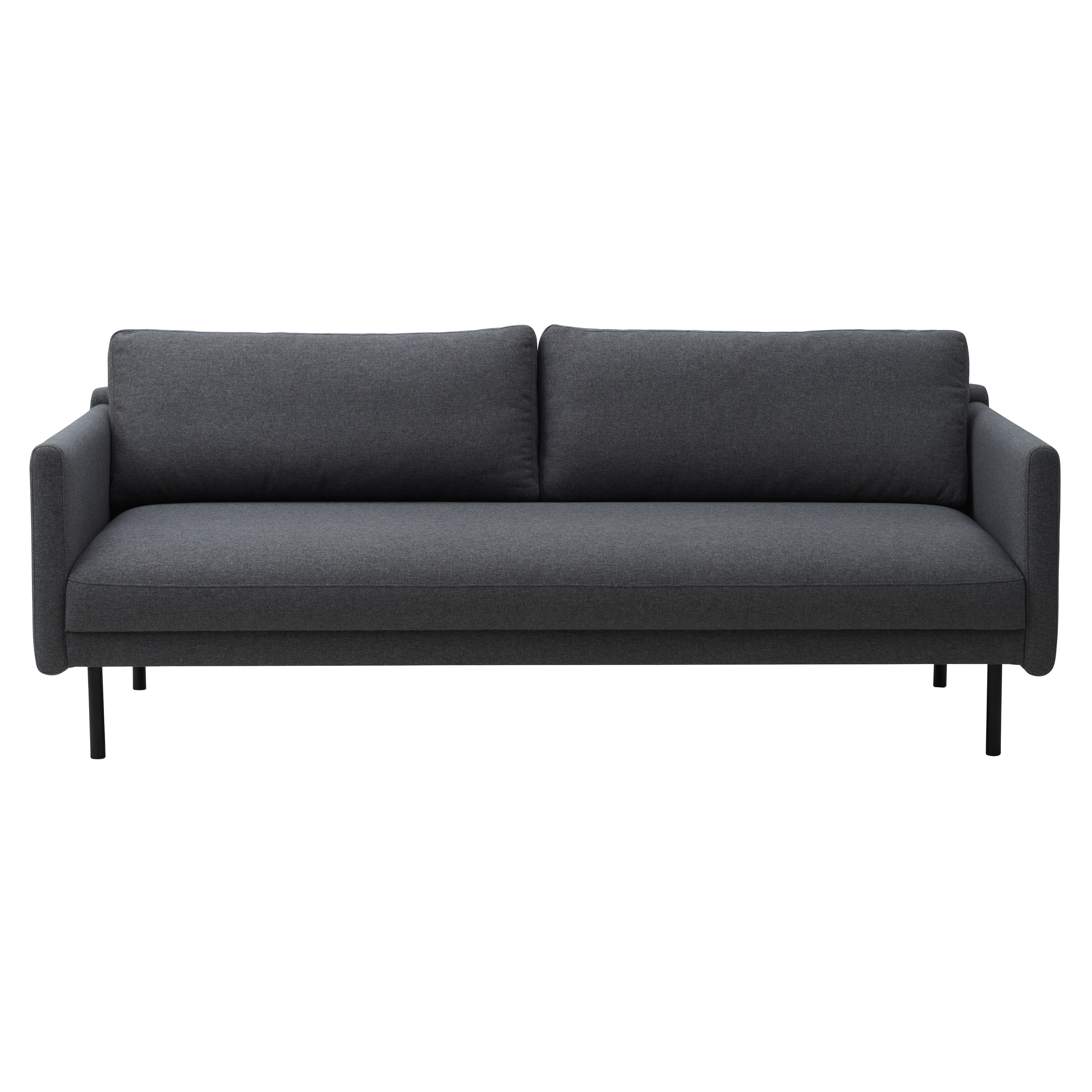 Rar Sofa: 3 + Re-Born Dark Grey
