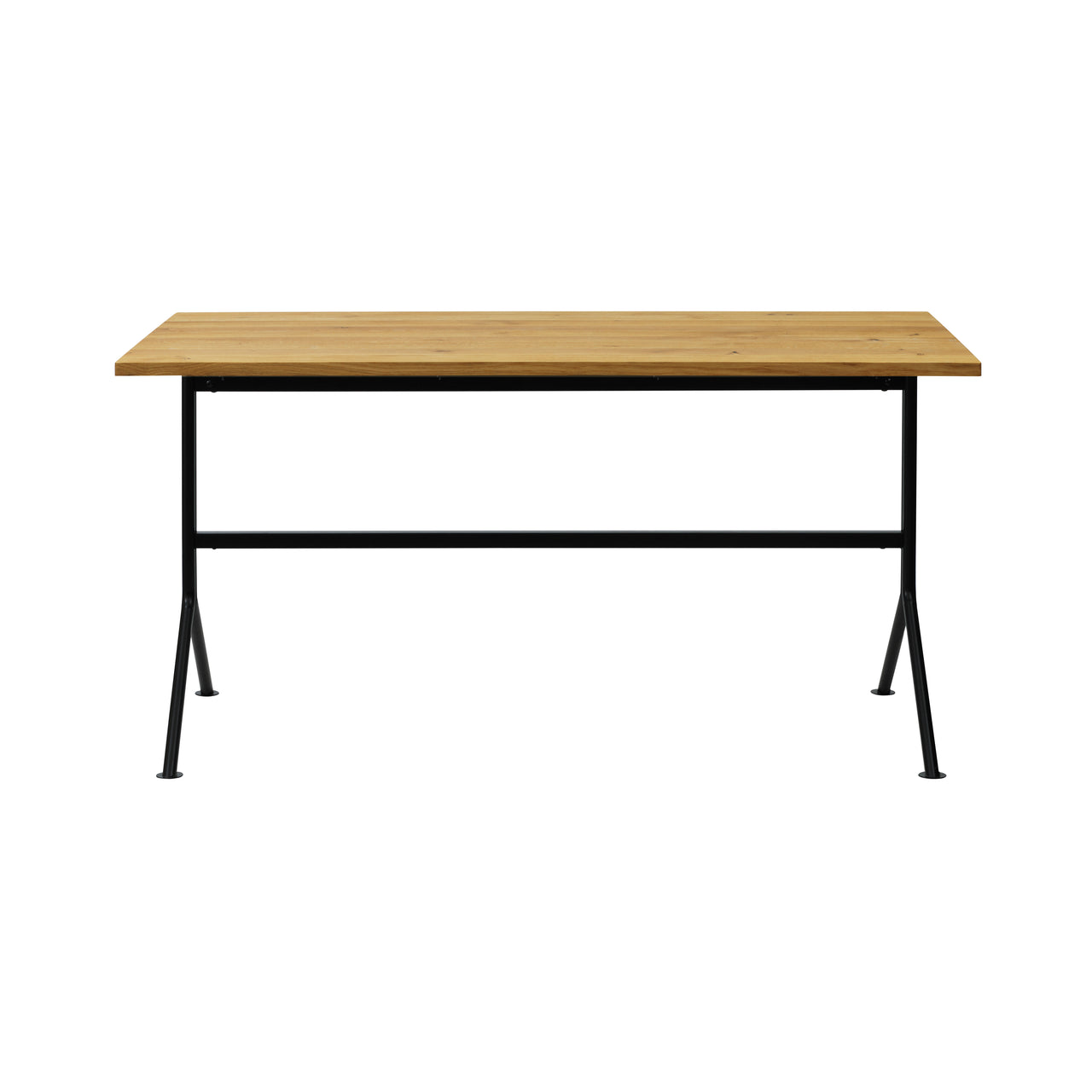 Kip Desk: Black + Oak