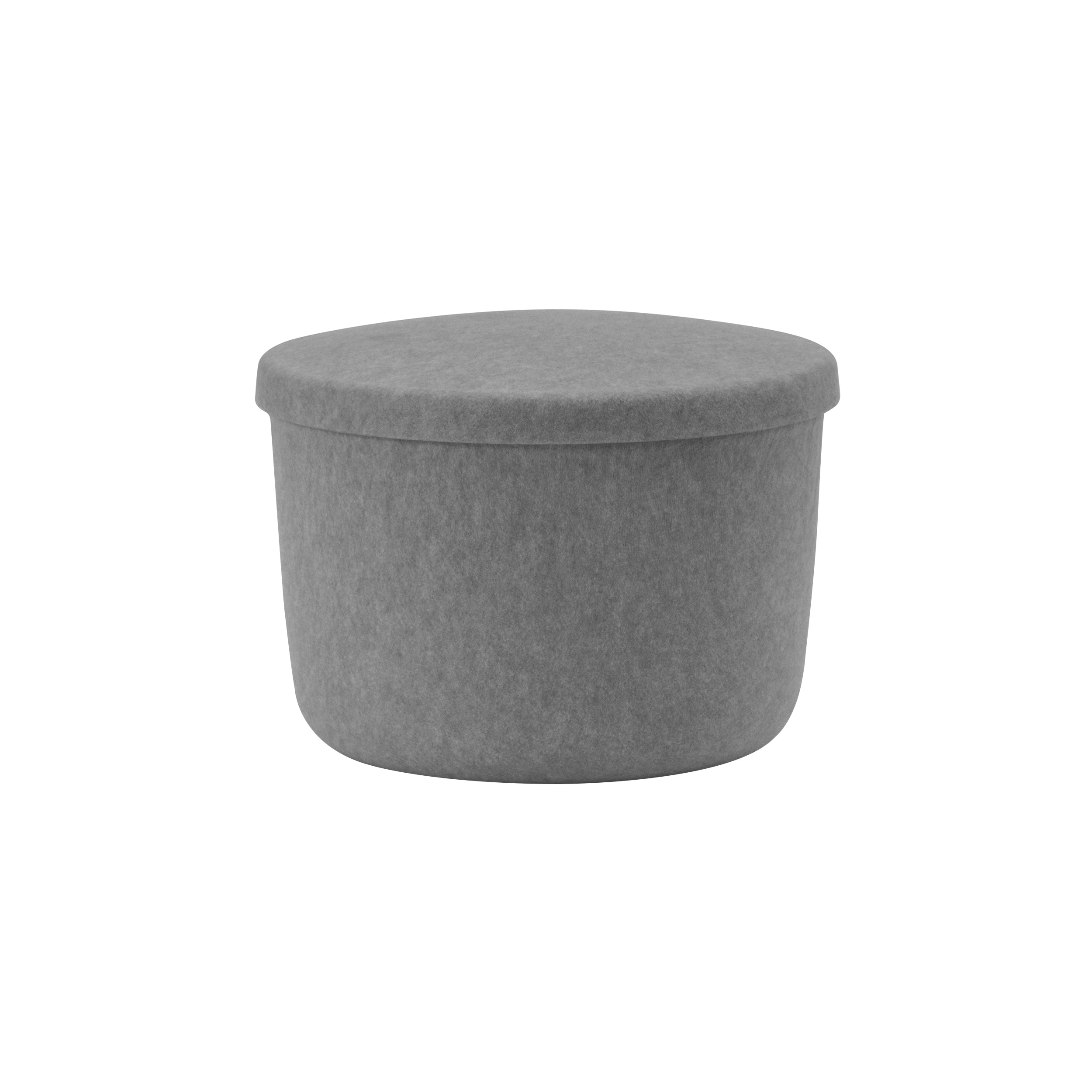 Hide Storage Pouf: Small - 20.7