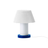 Cellu Table Lamp: Light Blue + Blue