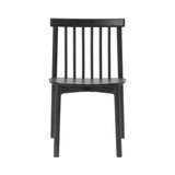 Pind Chair: Without Arm + Black Stained Ash