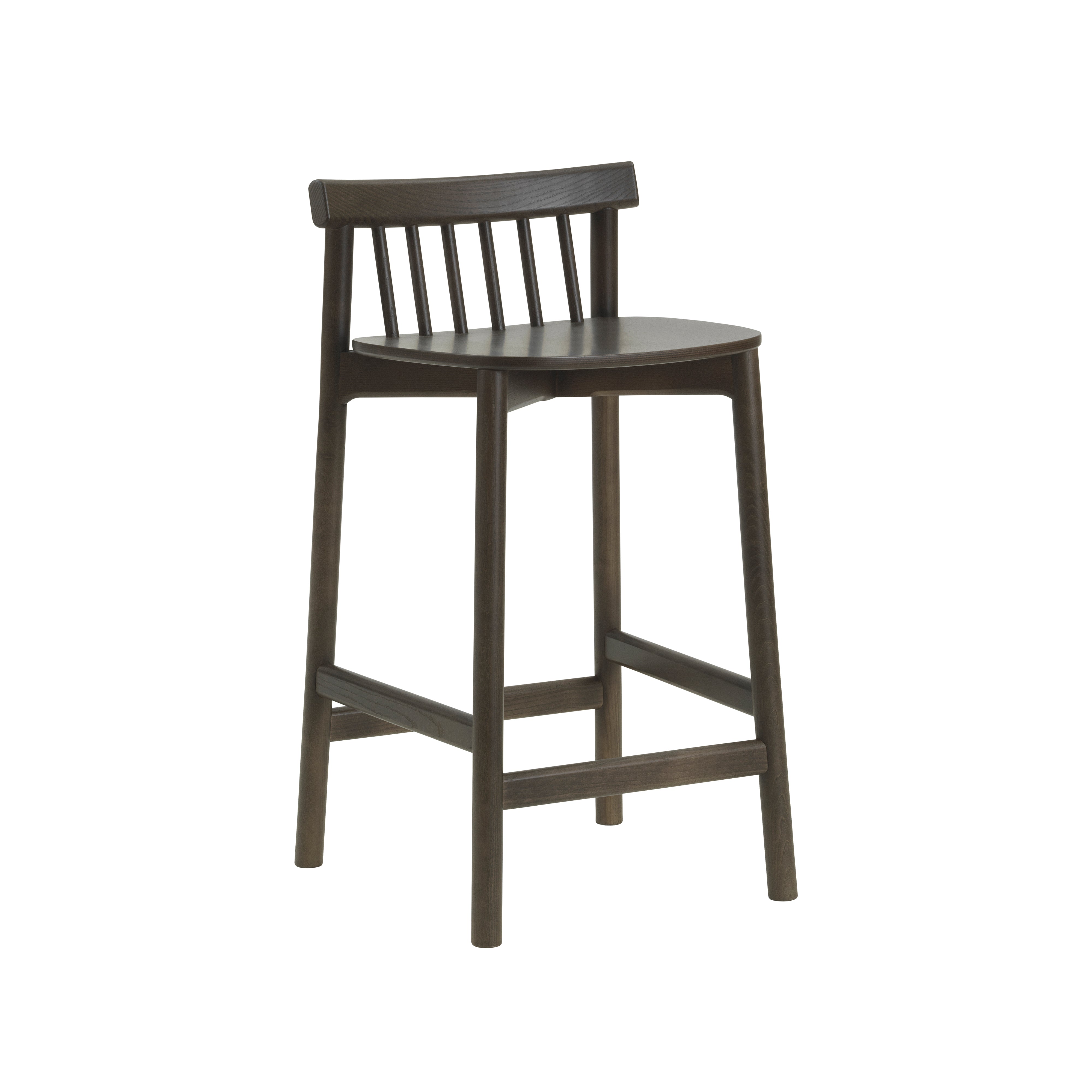 Pind Bar + Counter Stool: Counter + Brown Stained Ash