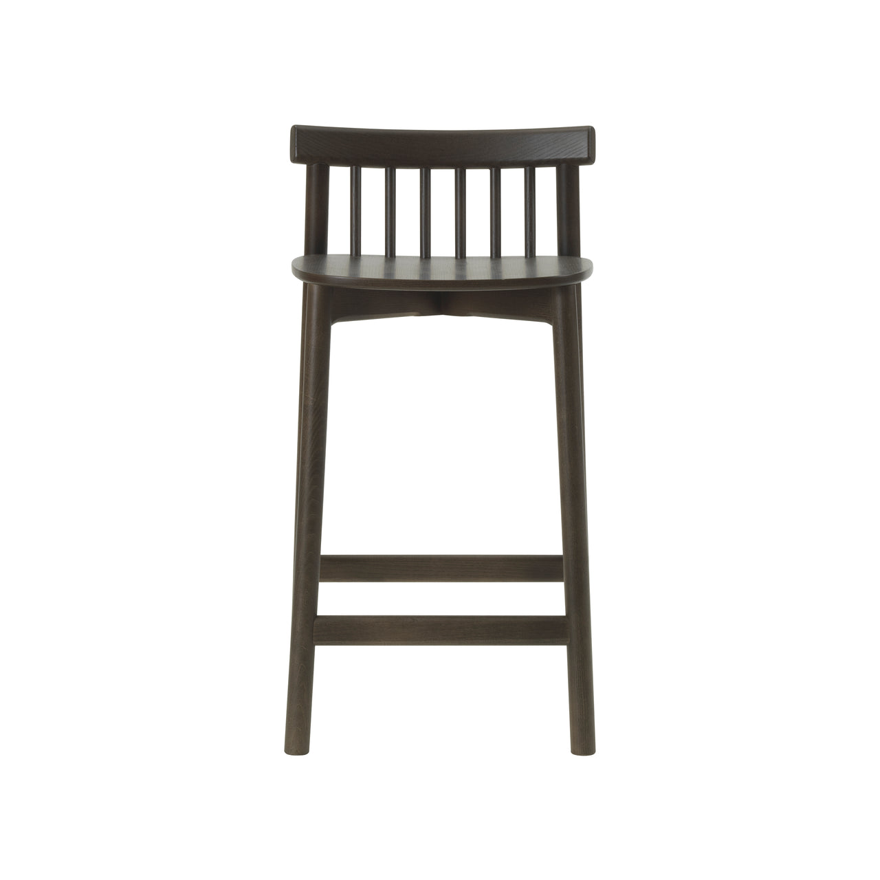 Pind Bar + Counter Stool: Counter + Brown Stained Ash