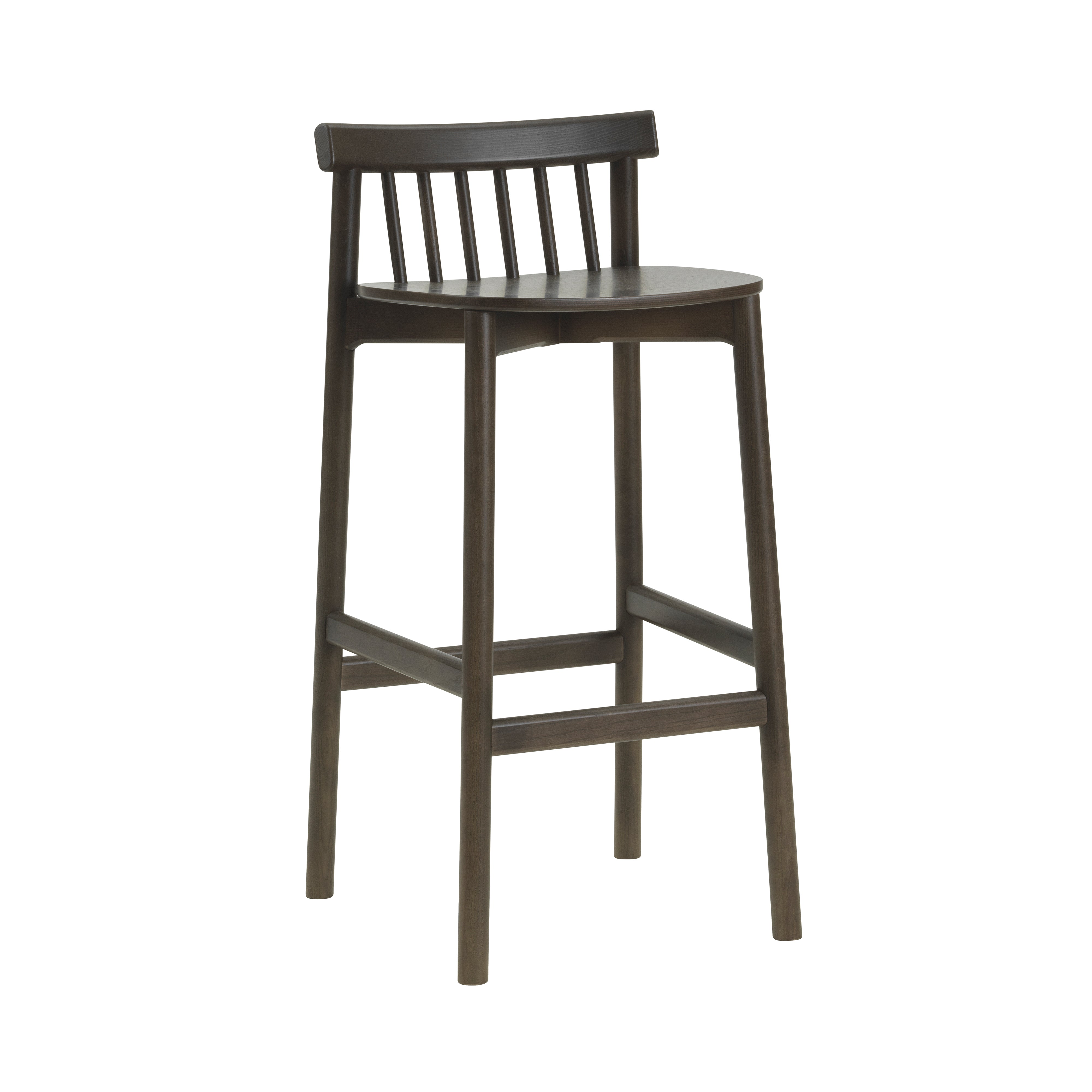 Pind Bar + Counter Stool: Bar + Brown Stained Ash