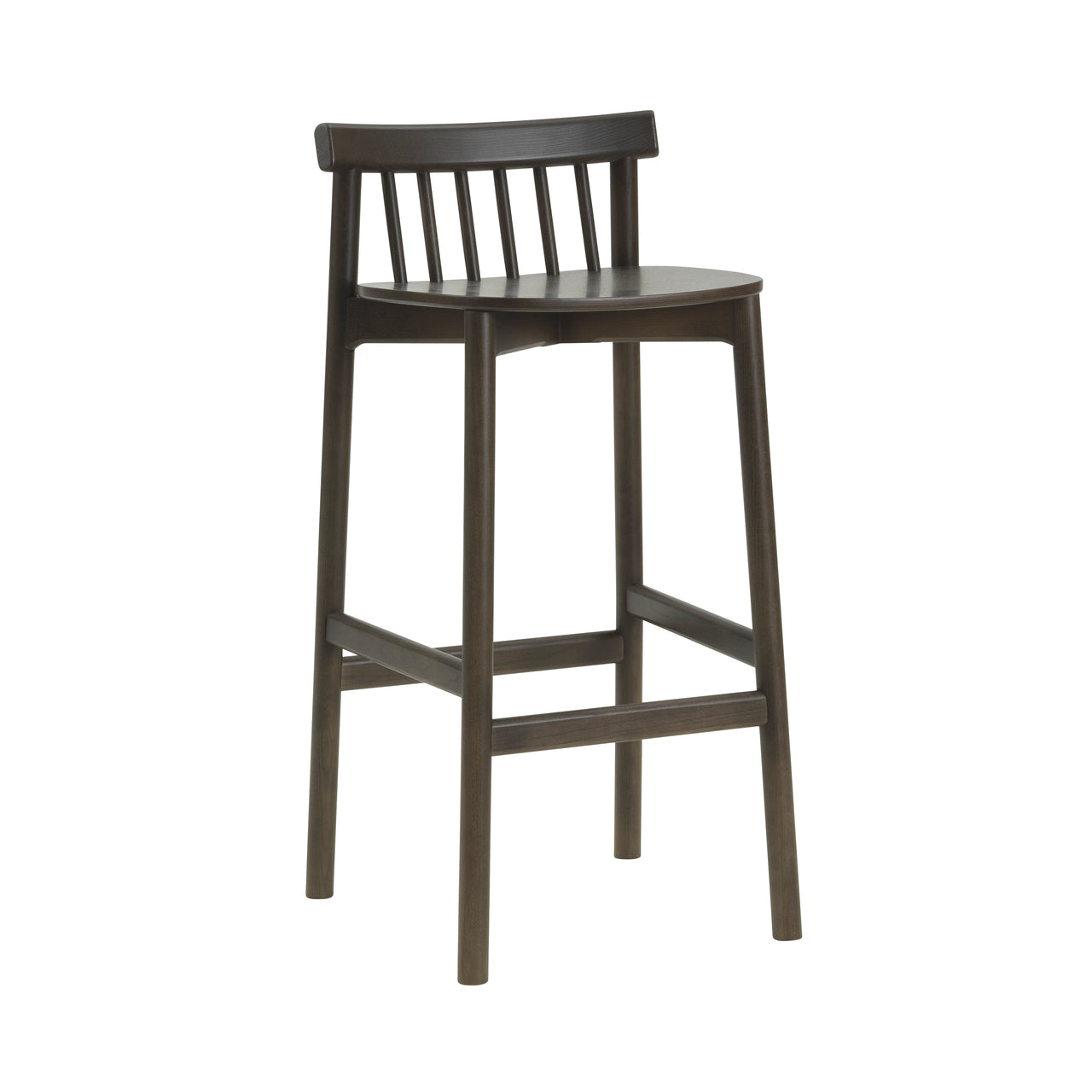 Pind Bar + Counter Stool: Bar + Brown Stained Ash