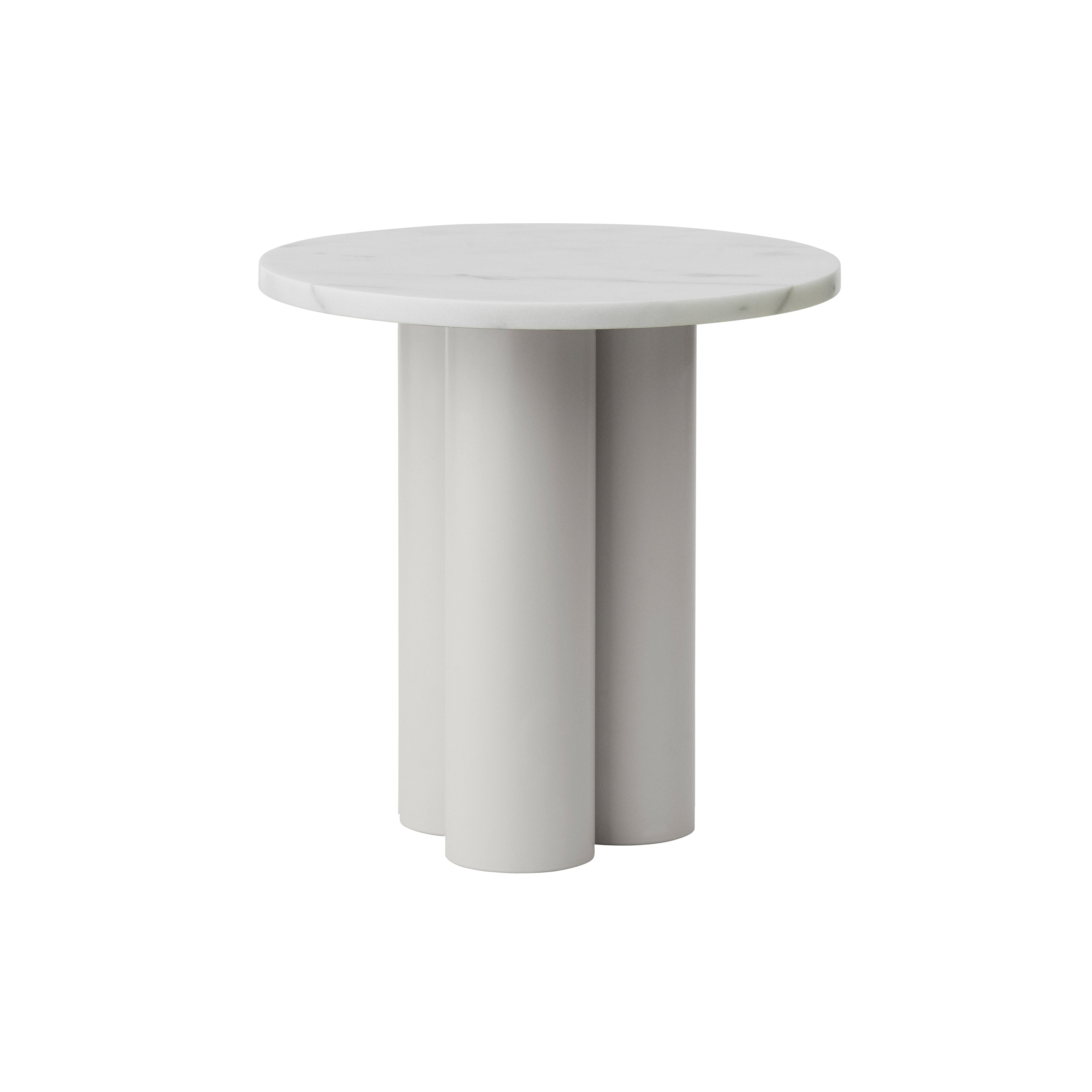Dit Table : White Carrara + Sand