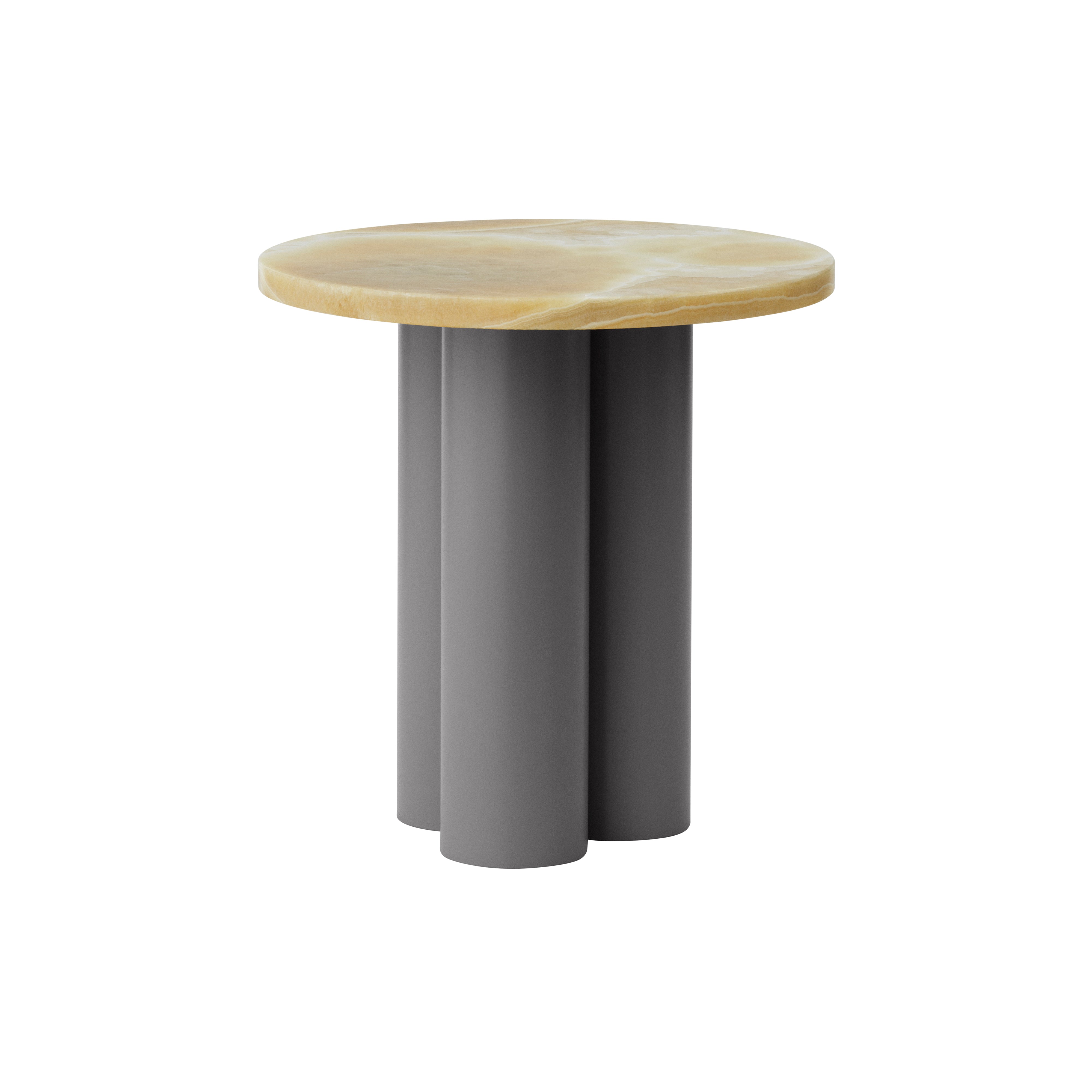 Dit Table: Honey Onyx + Grey