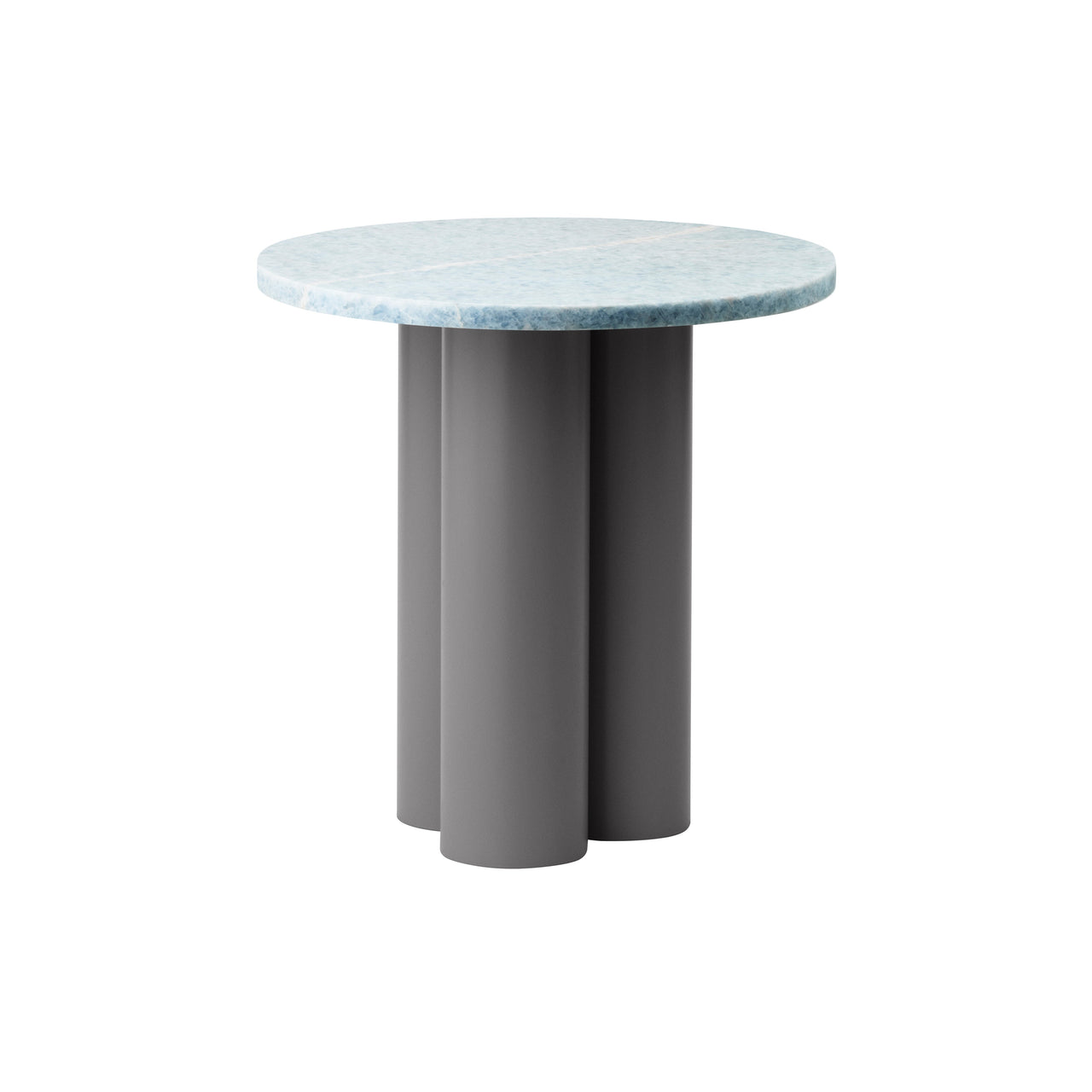 Dit Table: Blue Diamond + Grey