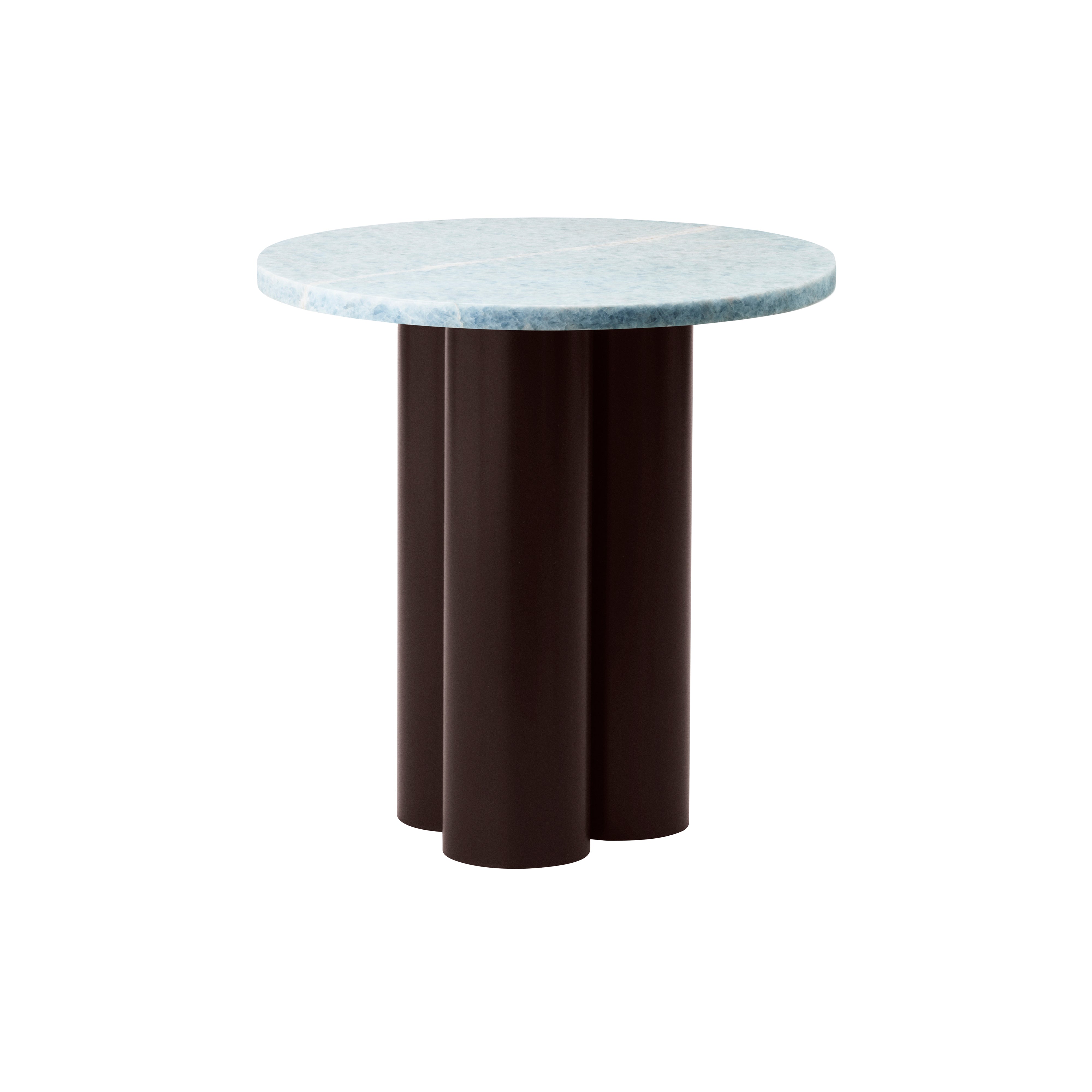Dit Table: Blue Diamond + Brown