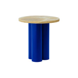 Dit Table: Honey Onyx + Bright Blue
