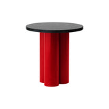 Dit Table: Nero Marquina + Bright Red
