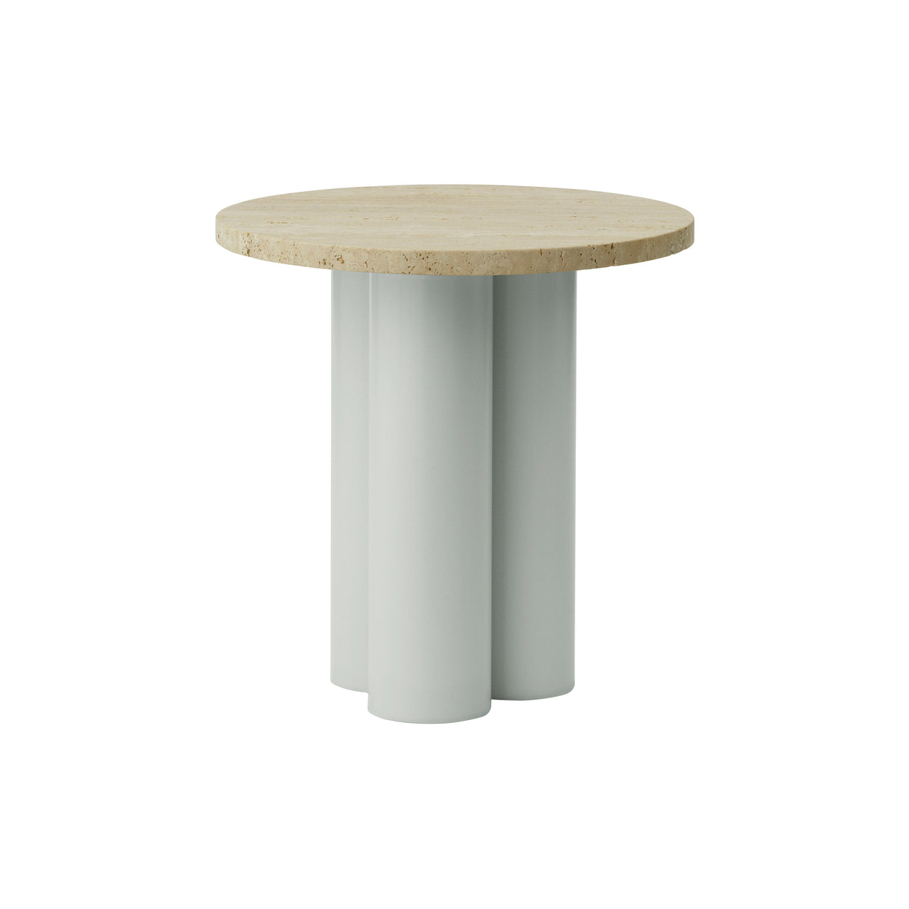 Dit Table: Travertine Light + Light Green