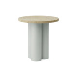 Dit Table: Travertine Light + Light Green