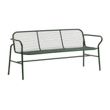 Vig Dining Bench: Dark Green