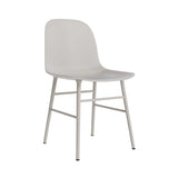 Form Chair: Steel + Warm Grey