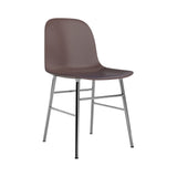 Form Chair: Chrome + Brown