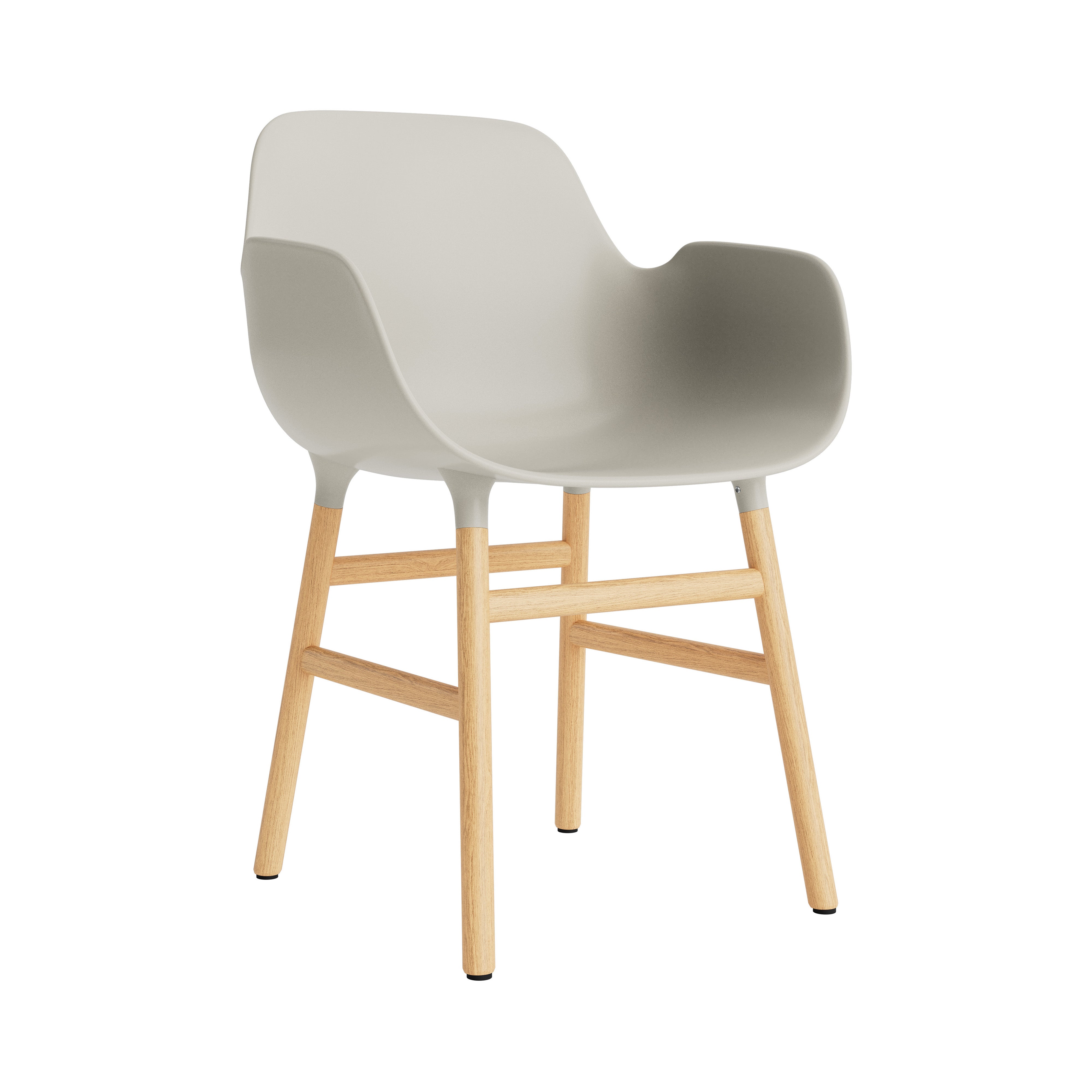 Form Armchair: Walnut or Oak Legs