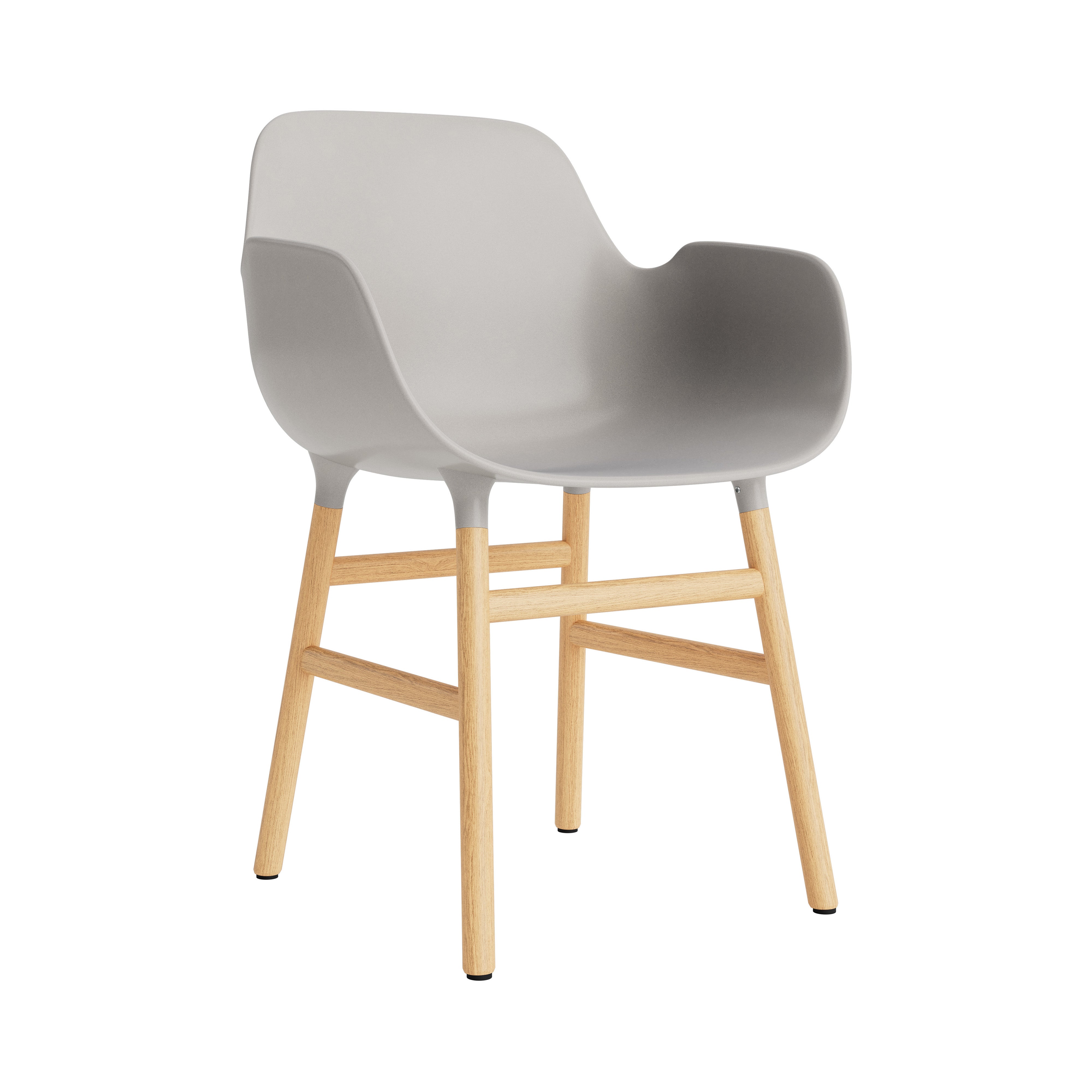 Form Armchair: Walnut or Oak Legs