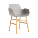 Form Armchair: Walnut or Oak Legs