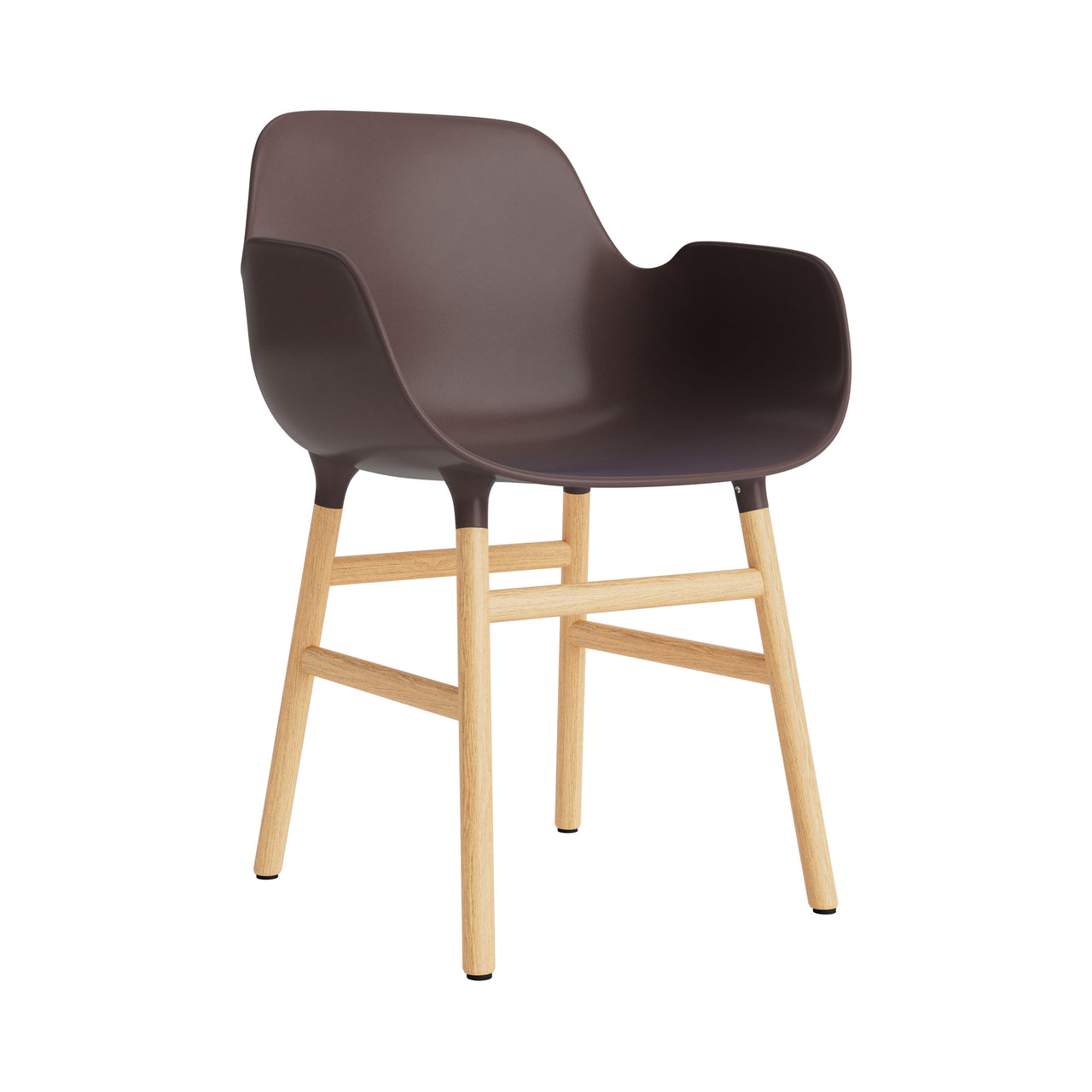 Form Armchair: Walnut or Oak Legs