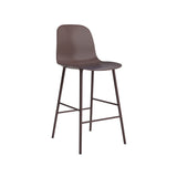 Form Bar + Counter Chair: Counter + Brown