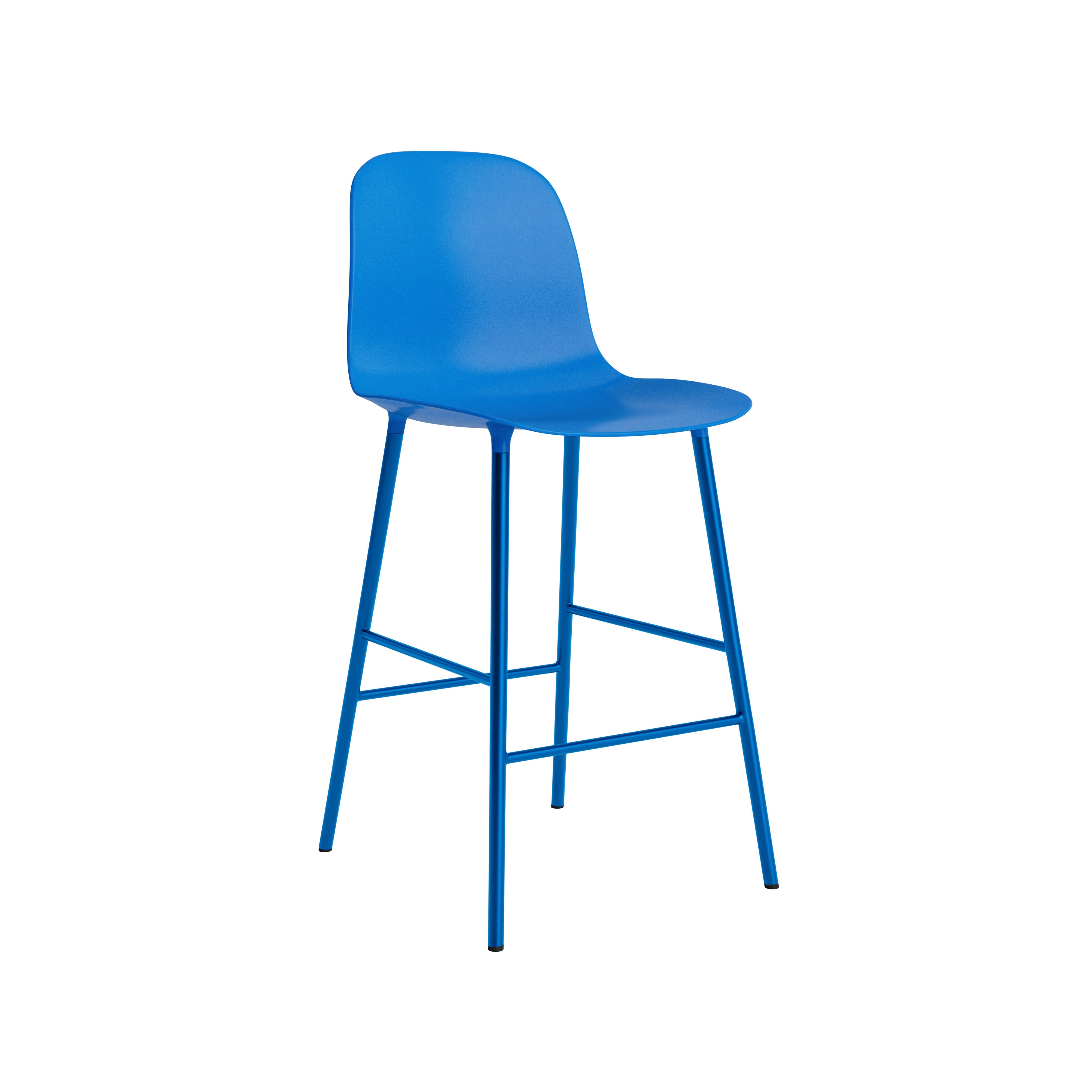 Form Bar + Counter Chair: Counter + Bright Blue