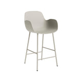 Form Bar + Counter Armchair: Counter + Light Grey
