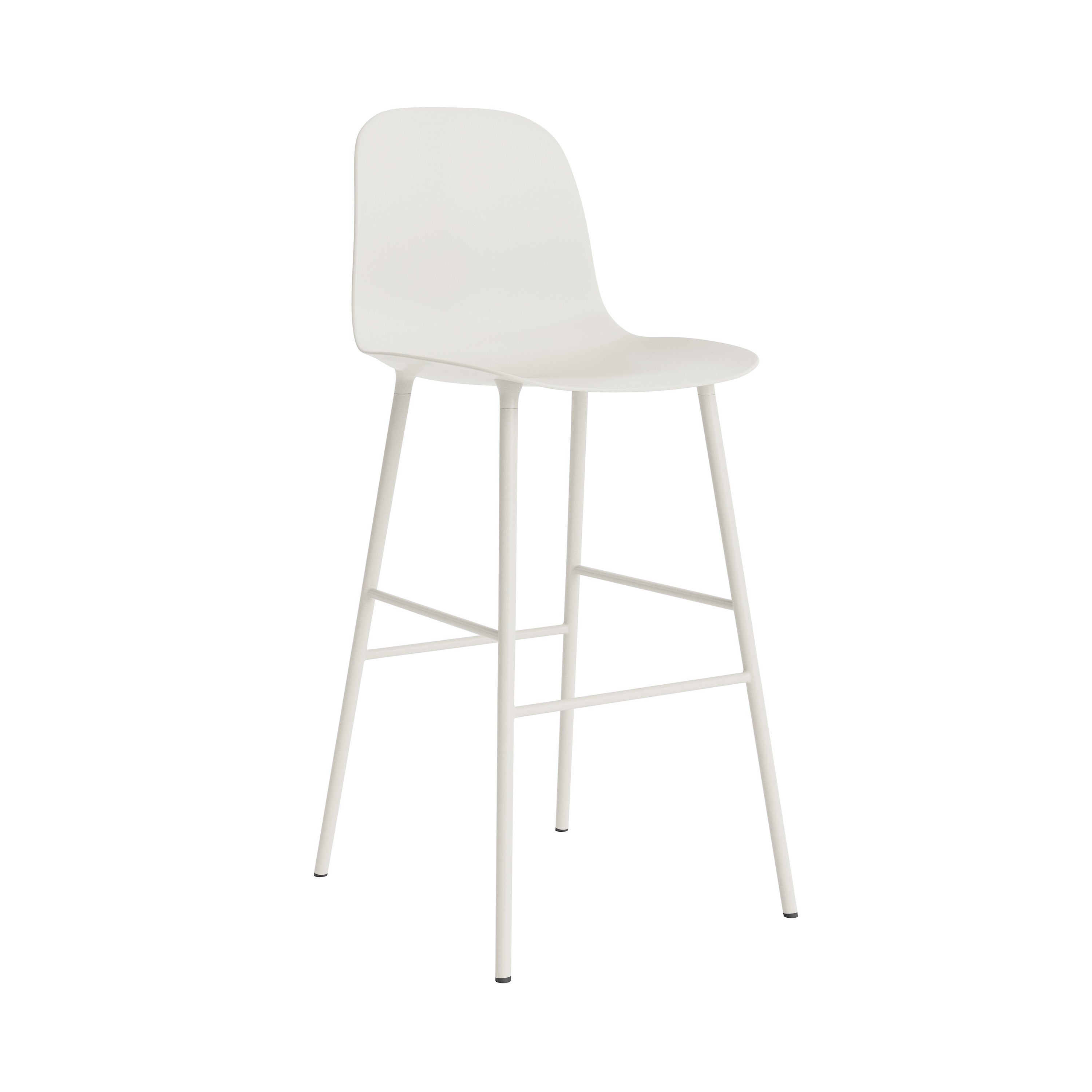 Form Bar + Counter Chair: Bar + White