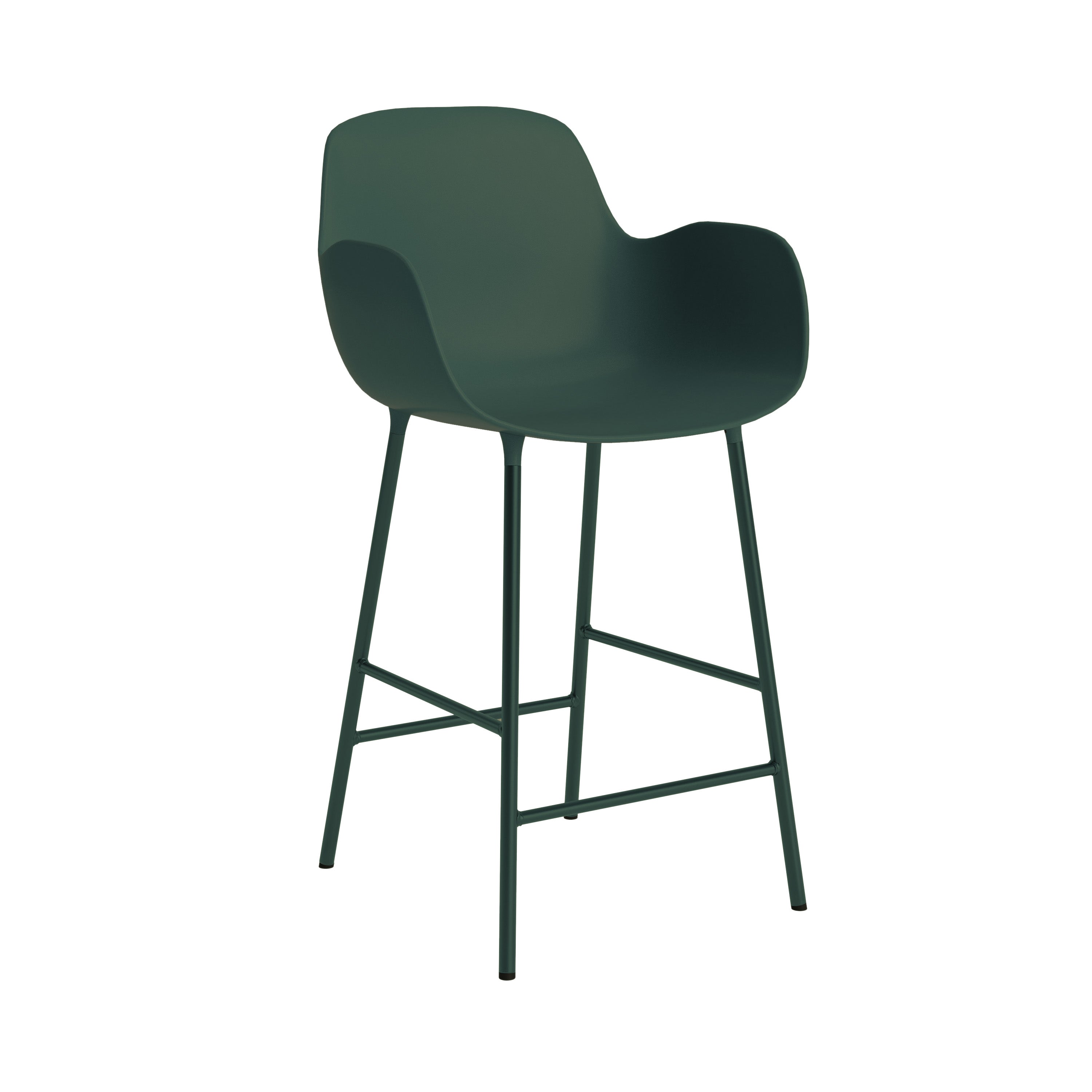 Form Bar + Counter Armchair: Bar + Green