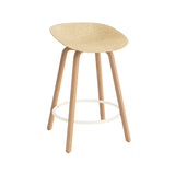 Mat Bar + Counter Stool: Counter + Cream + Hemp