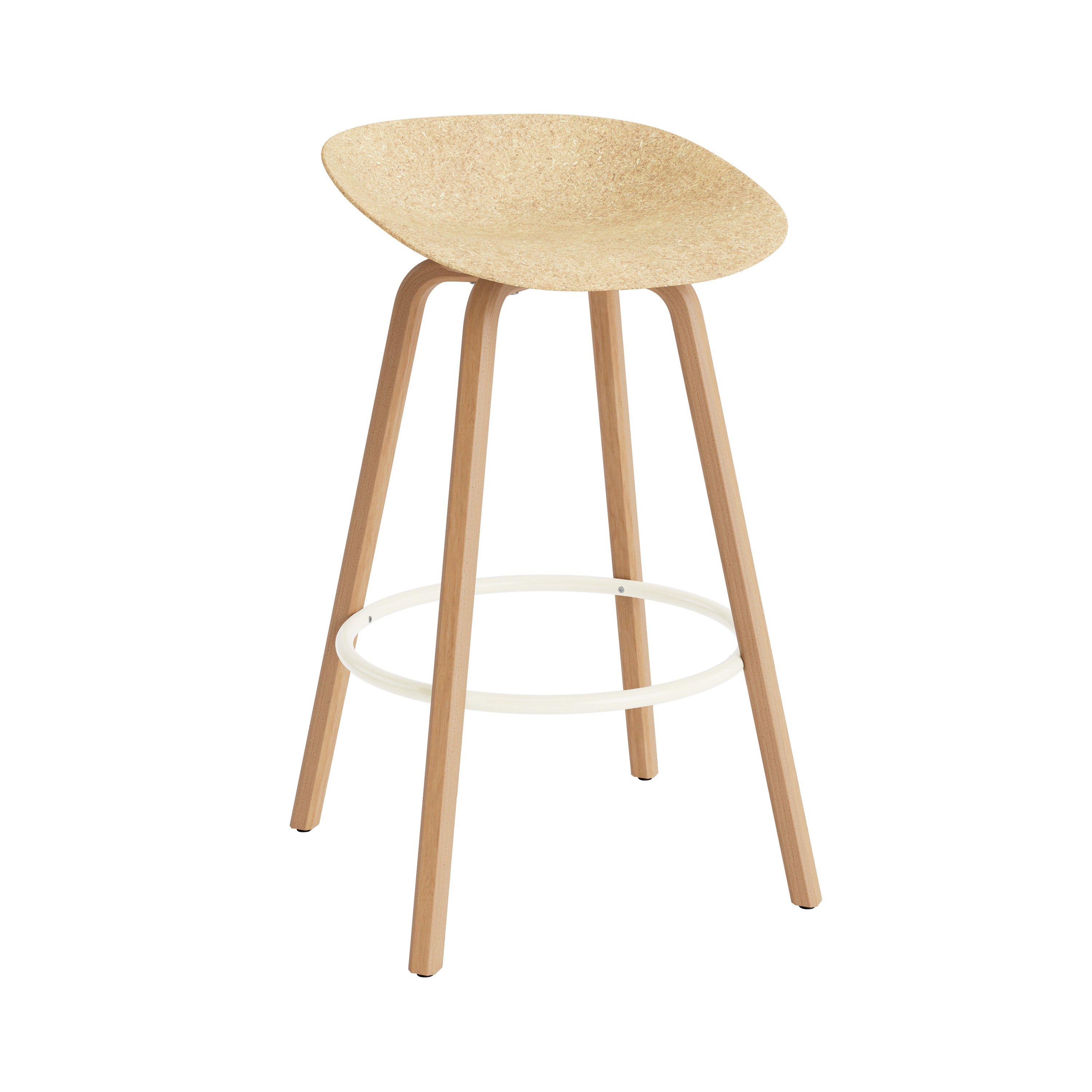 Mat Bar + Counter Stool: Bar + Cream + Hemp