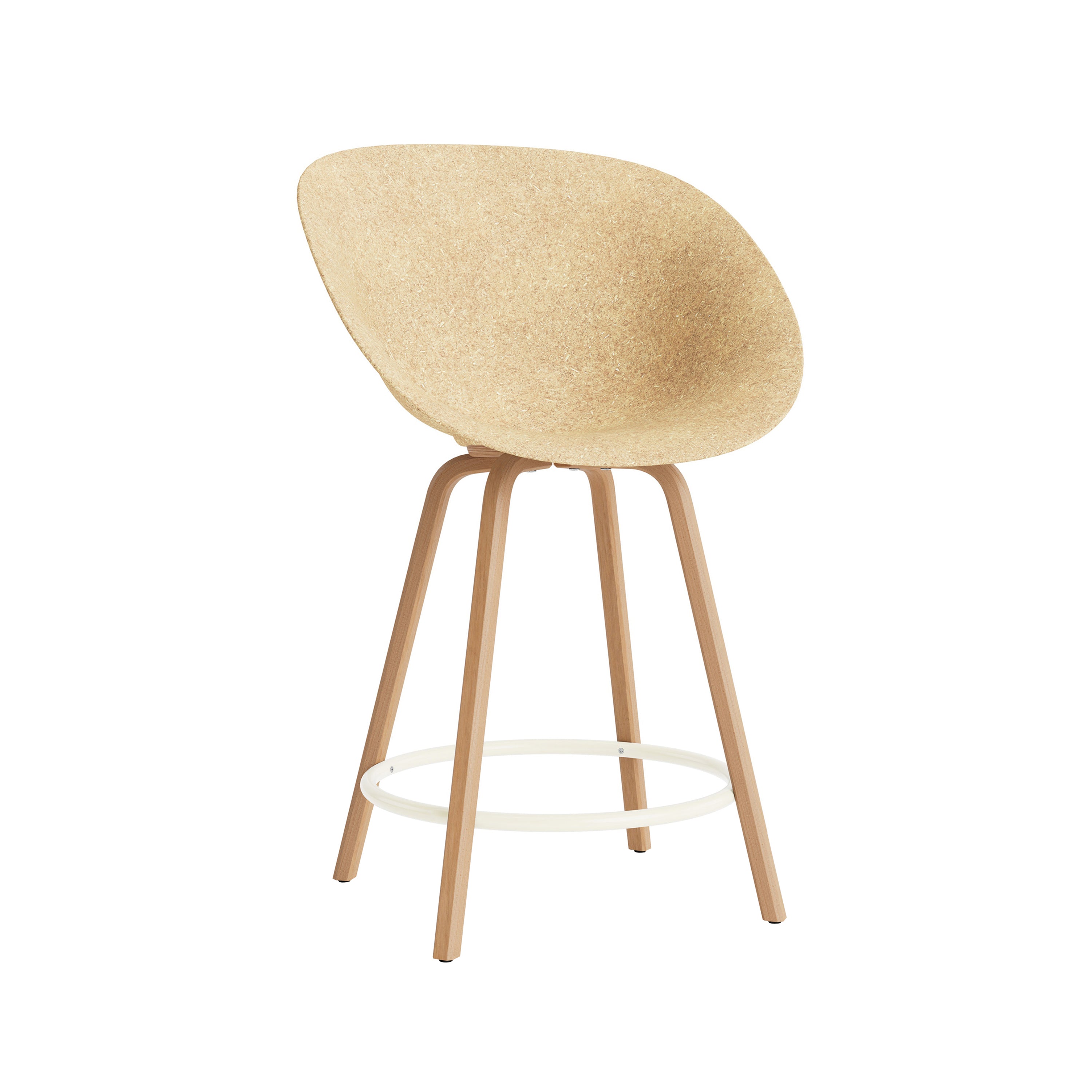 Mat Bar + Counter Armchair: Counter + Cream + Hemp
