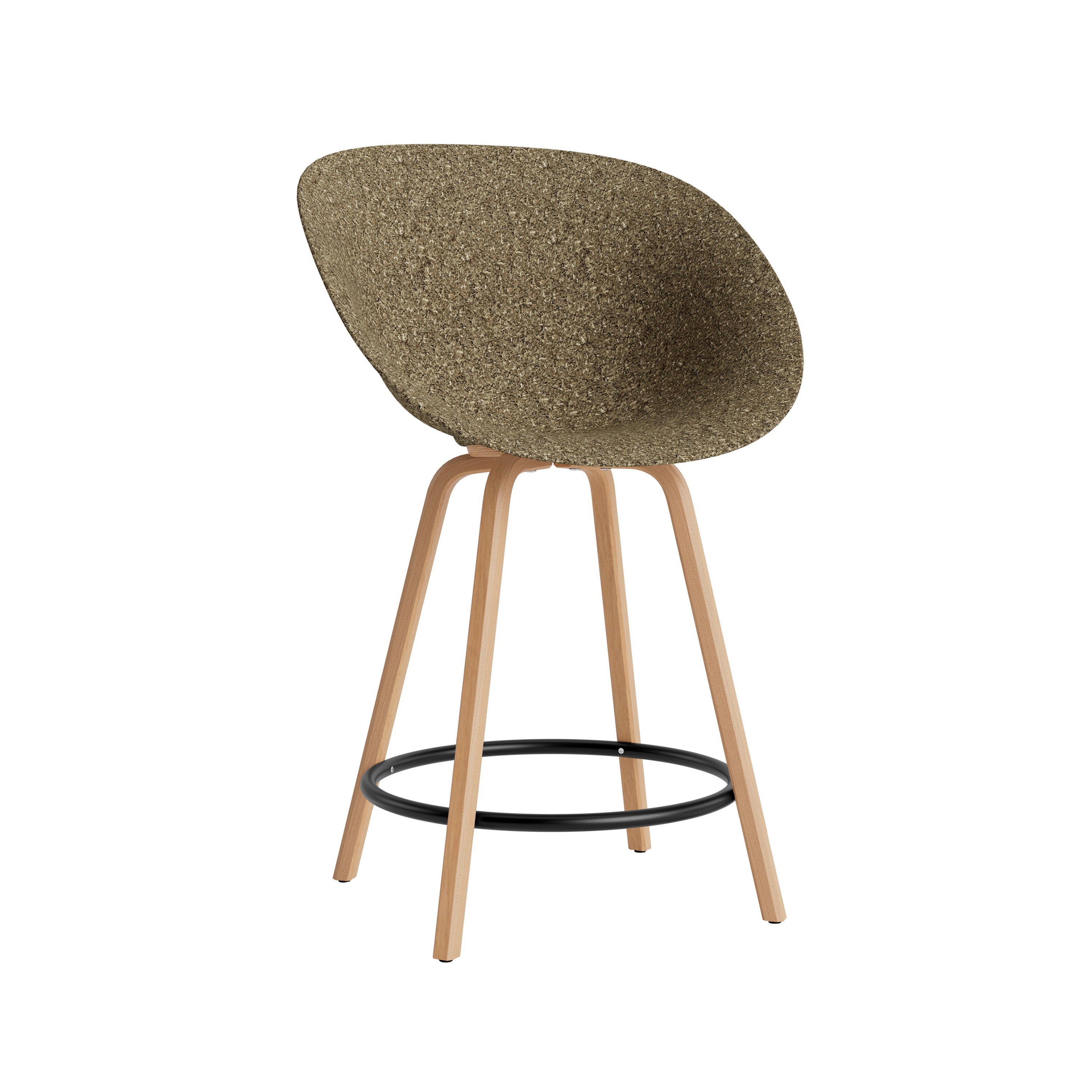 Mat Bar + Counter Armchair: Counter + Black + Seaweed