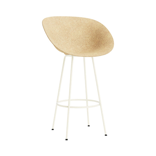 Mat Bar + Counter Armchair: Steel + Bar + Hemp + Cream