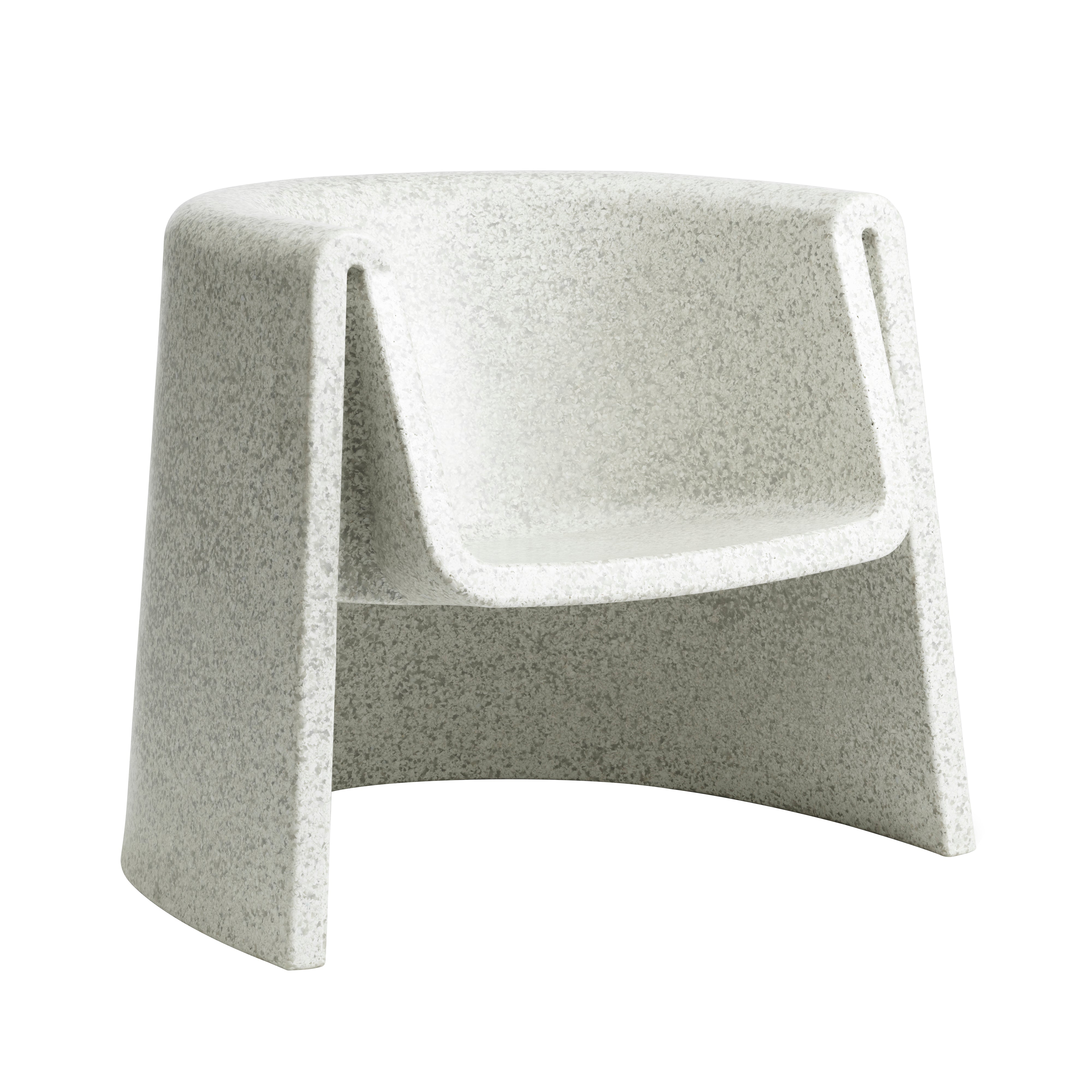 Bit Lounge Chair: White