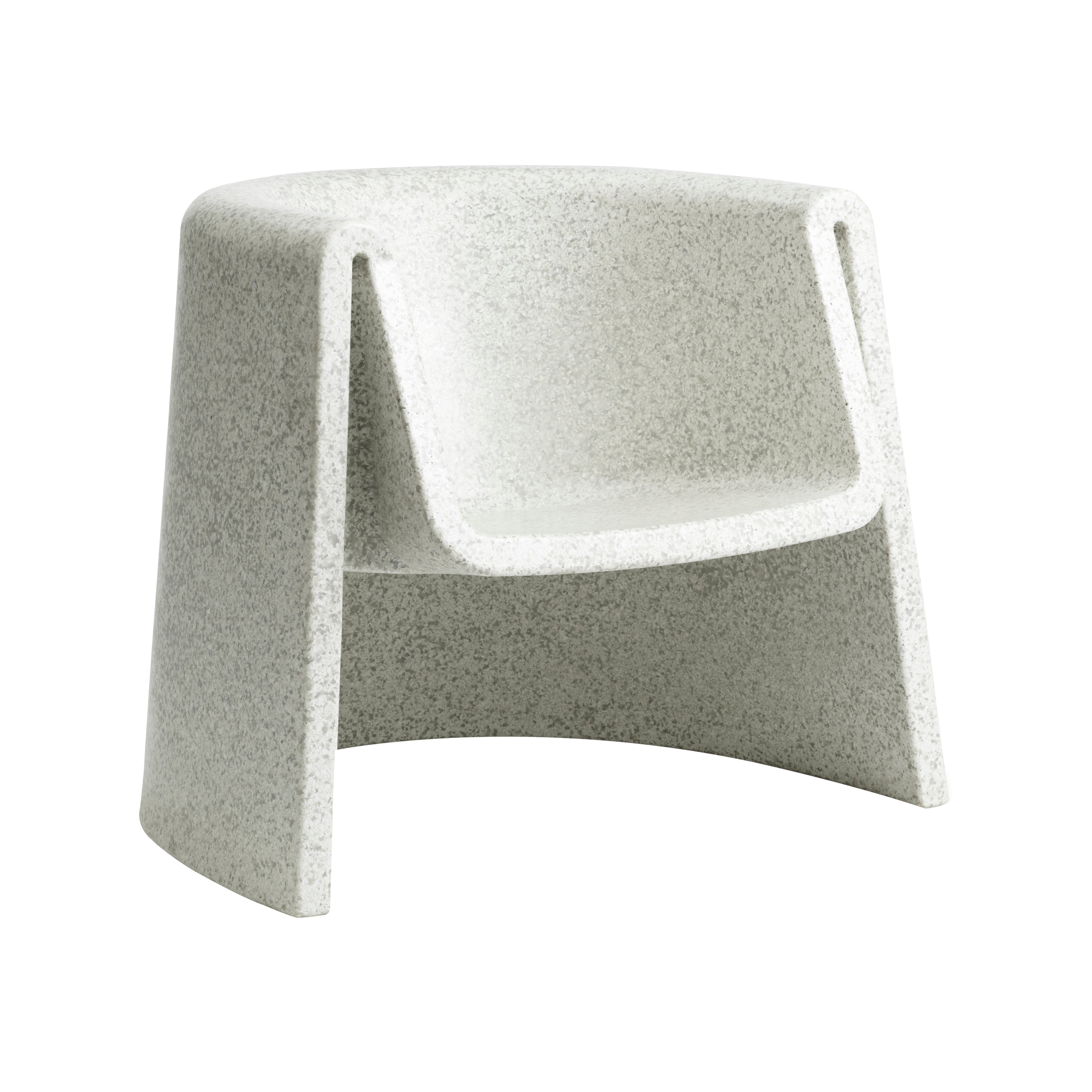 Bit Lounge Chair: White